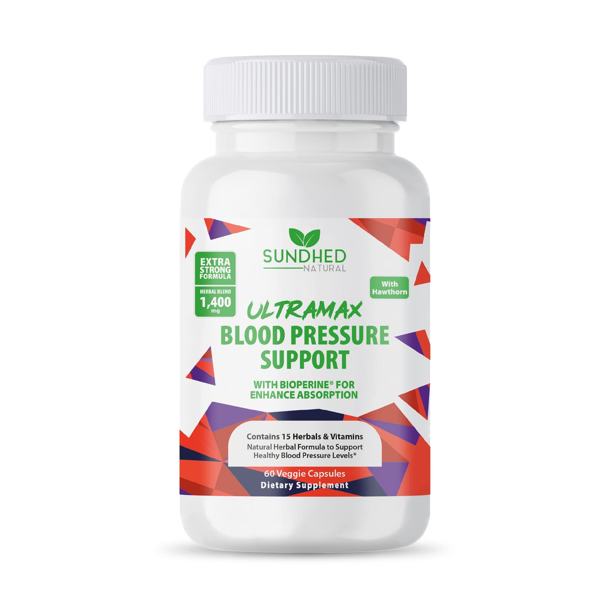 Sundhed Natrual UltraMax Blood Pressure with Bioperine for Enhanced Absorption Sundhed Natural buy supplements canada