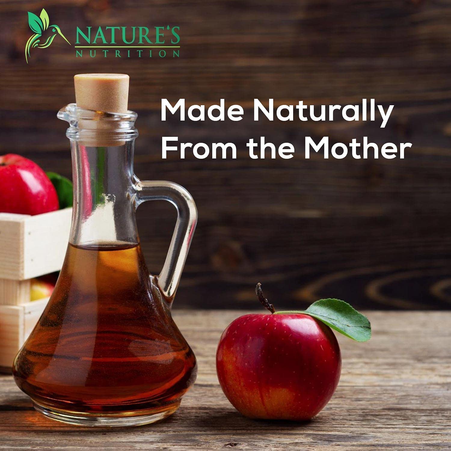 Nature's Nutrition Apple Vinegar Gummy for Weight Loss 1000mg - Vegan Apple Cider Vinegar Nature's Nutrition buy supplements canada