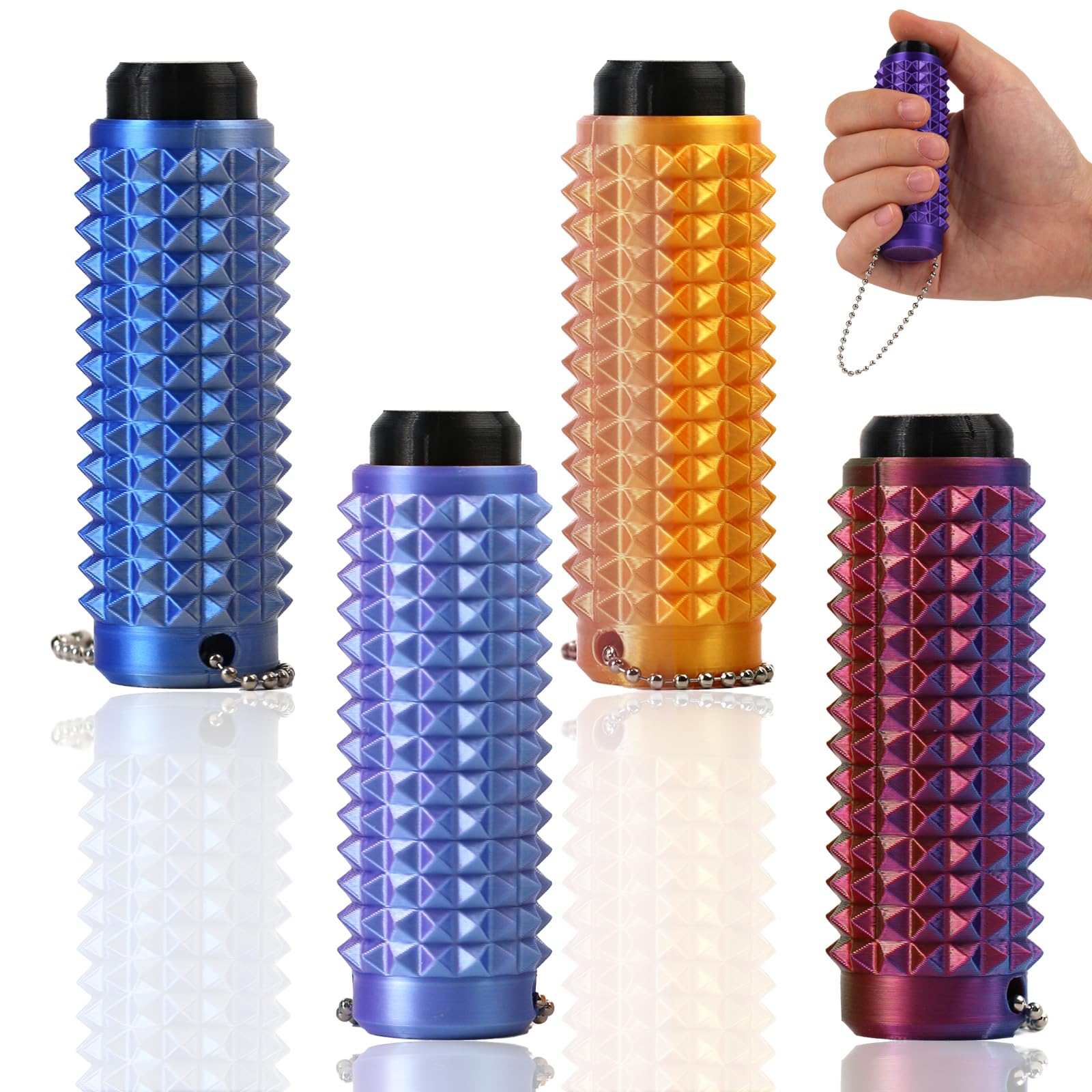 Little Ouchies Pain Fidget Clicker Toy, 3D Printed Sensory Fidget Toys Adults, Anxiety Relief Items Fidget, Stress Relief Gifts for Men Women (4Pcs-2A) Tino hiahia buy supplements canada