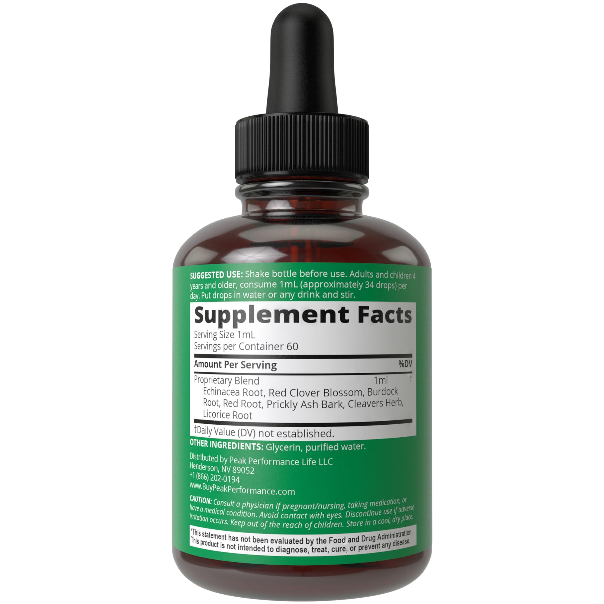 Lymphatic Drainage Drops. Sugar Free 7-in-1 Lymph Detox And Cleanse Support Peak Performance buy supplements canada