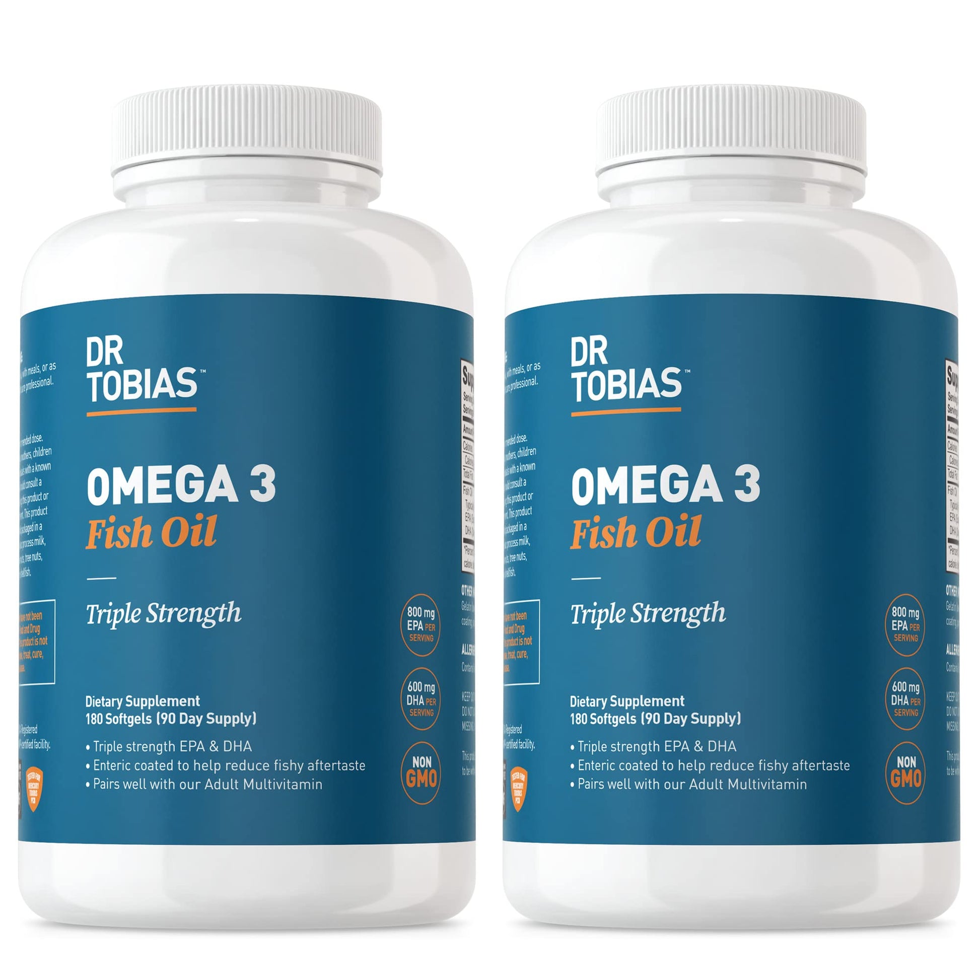 Dr. Tobias Omega 3 Fish Oil, 800 mg EPA 600 mg DHA Omega 3 Supplement for Heart Dr. Tobias buy supplements canada