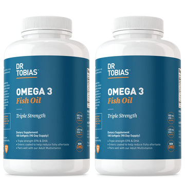 Dr. Tobias Omega 3 Fish Oil, 800 mg EPA 600 mg DHA Omega 3 Supplement for Heart Dr. Tobias buy supplements canada