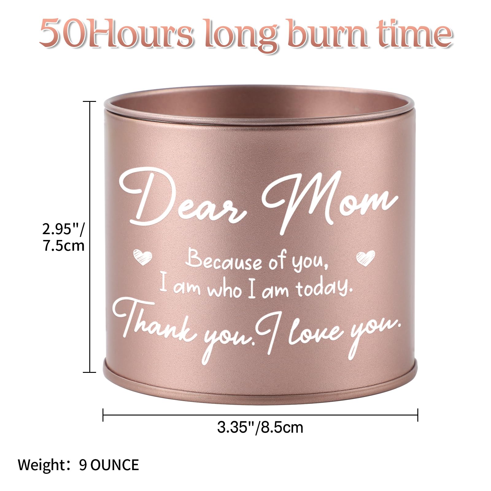 BLUMUZE Mom Gift for Birthday, Mothers Day Gifts 9oz Lavender Scented Candle for Mom, Candles Gifts Blumuze buy supplements canada