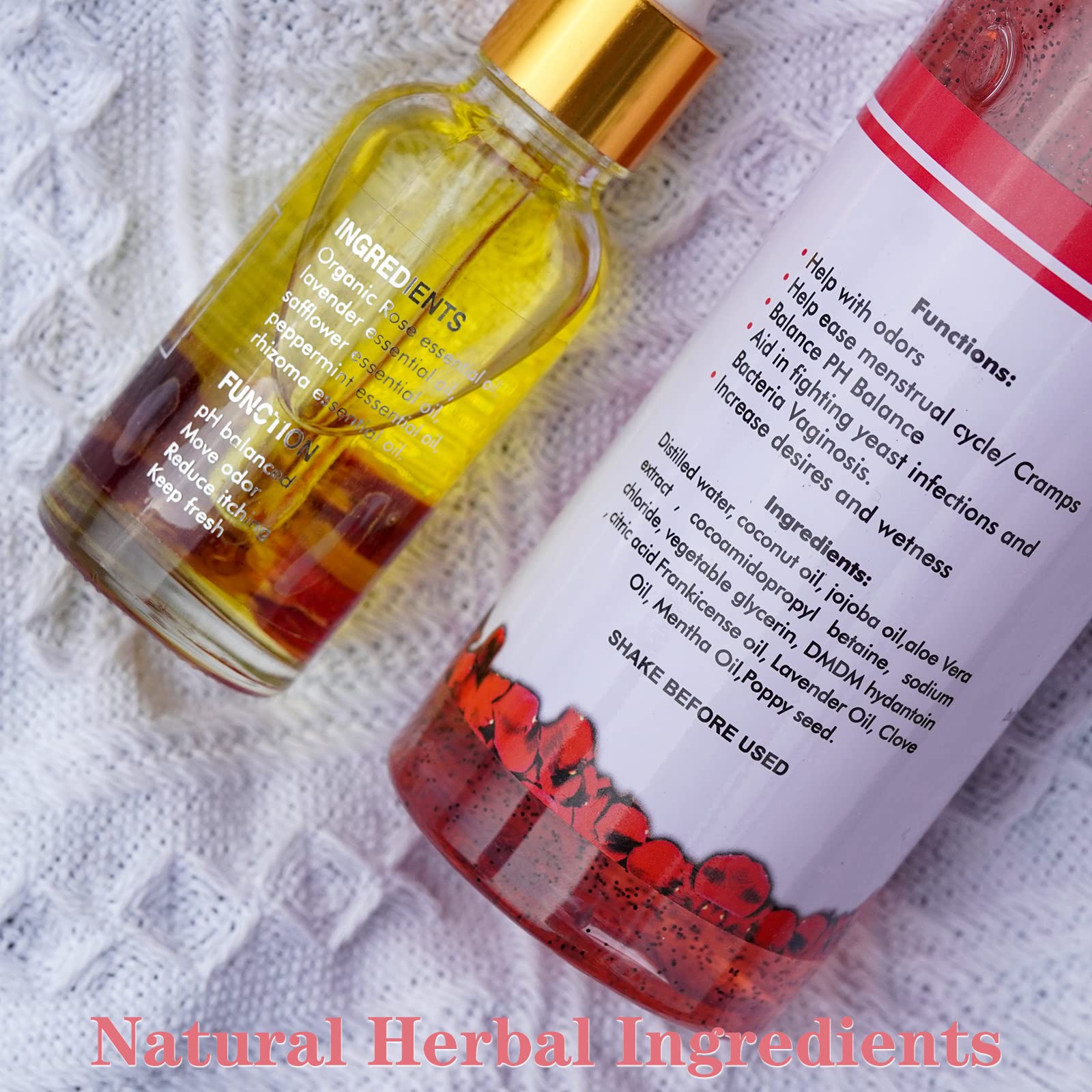 forvirness Feminine Wash & Natural Yoni Oil Set, Vaginal Wash with Cleaning Factor - Remove Odor forvirness buy supplements canada
