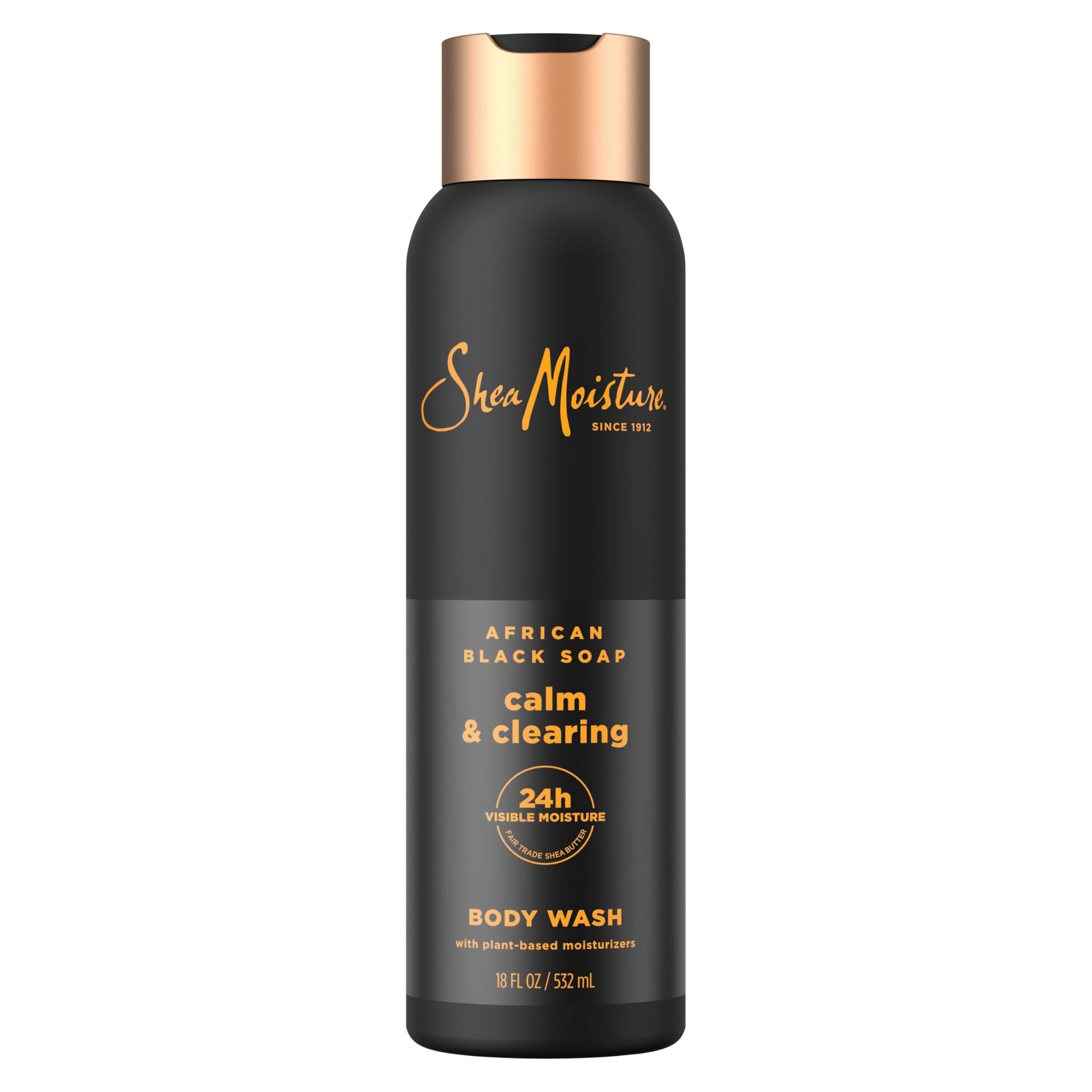 SheaMoisture African Black Soap Body Wash Calm and clearing body wash for 24H Visible Moisture for Healthy, Glowing 18 Oz Shea Moisture buy supplements canada