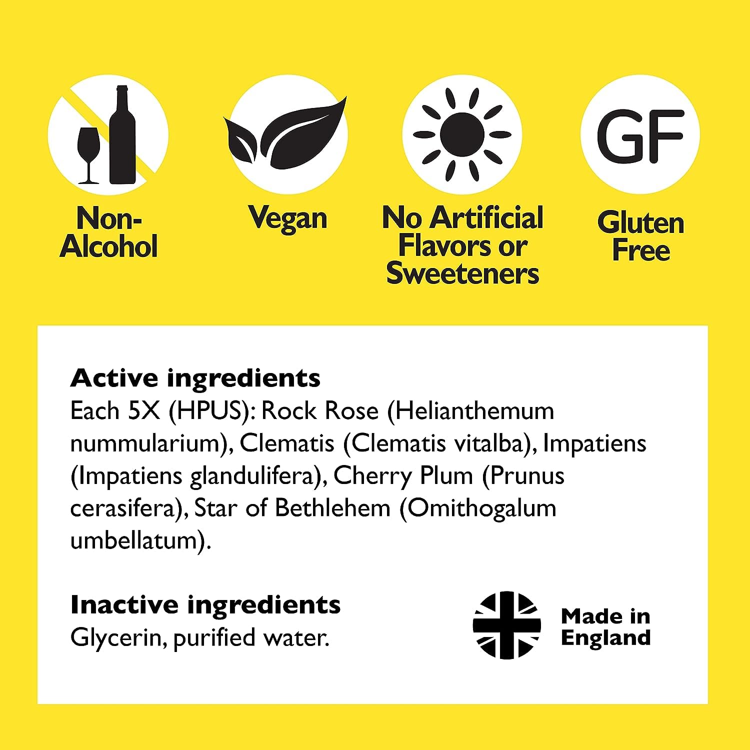 Bach RESCUE Remedy Dropper 10mL Bundle, Non-Alcohol Formula, Natural Stress Relief RESCUE buy supplements canada
