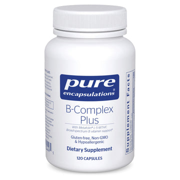 Pure Encapsulations B-Complex Plus - B Vitamins Supplement to Support Neurological Health, Cardiovascular Health, Energy Levels & Nervous System Support Pure Encapsulations buy supplements canada