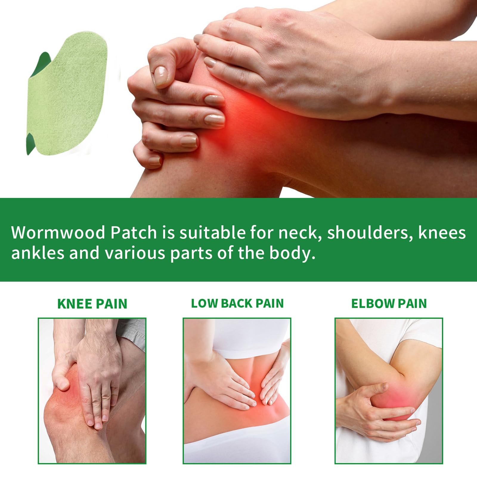 Leytearoo Knee Paches, 48PCS Herbal Knee Patch,Pain Relief Patches,One Pair Knee Sleeves,Long Lasting Relief of Joint Leytearoo buy supplements canada