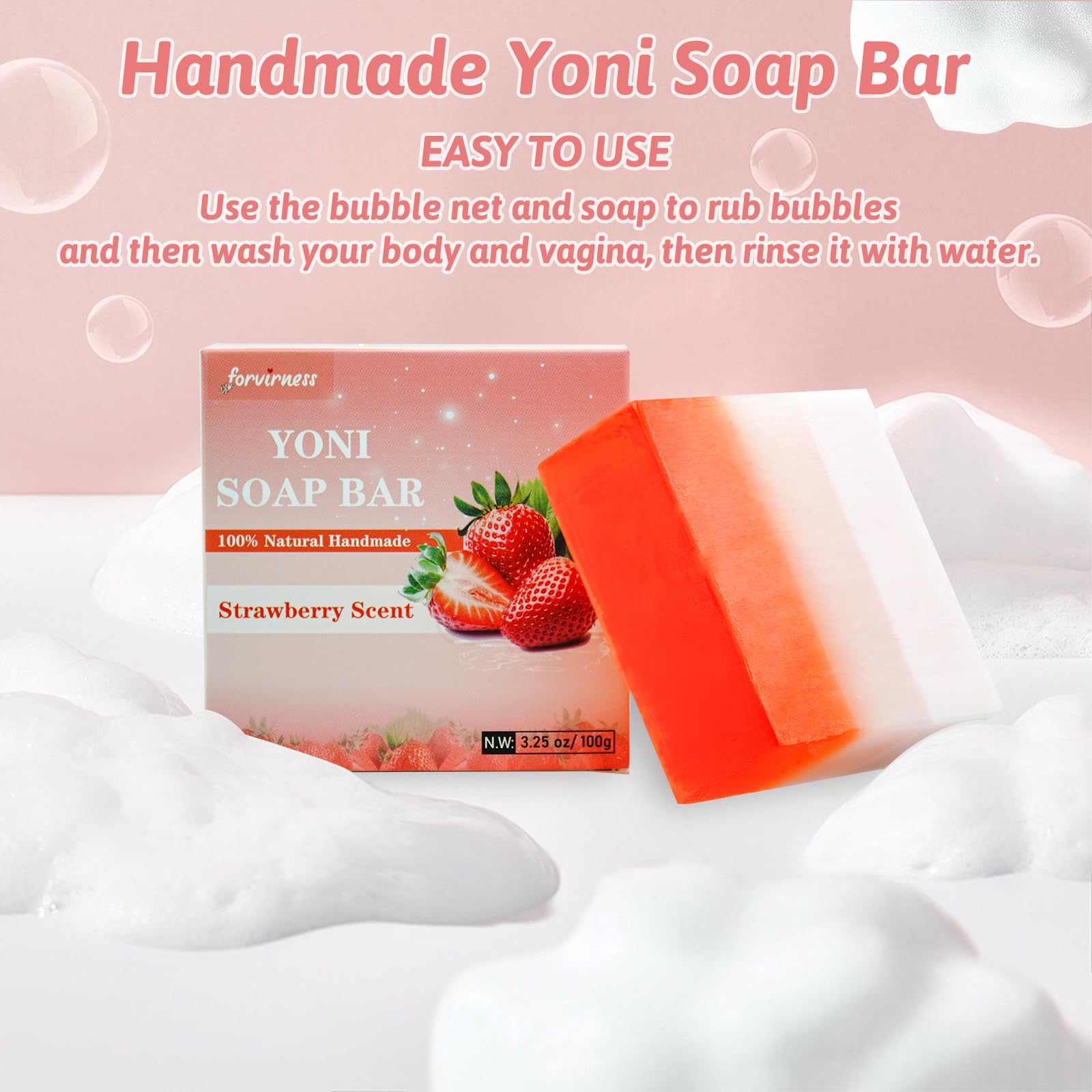 Yoni Wash Yoni Oil Yoni Bar Soap for Women PH Balance, Strawberry Body Oil, Feminine Wash forvirness buy supplements canada