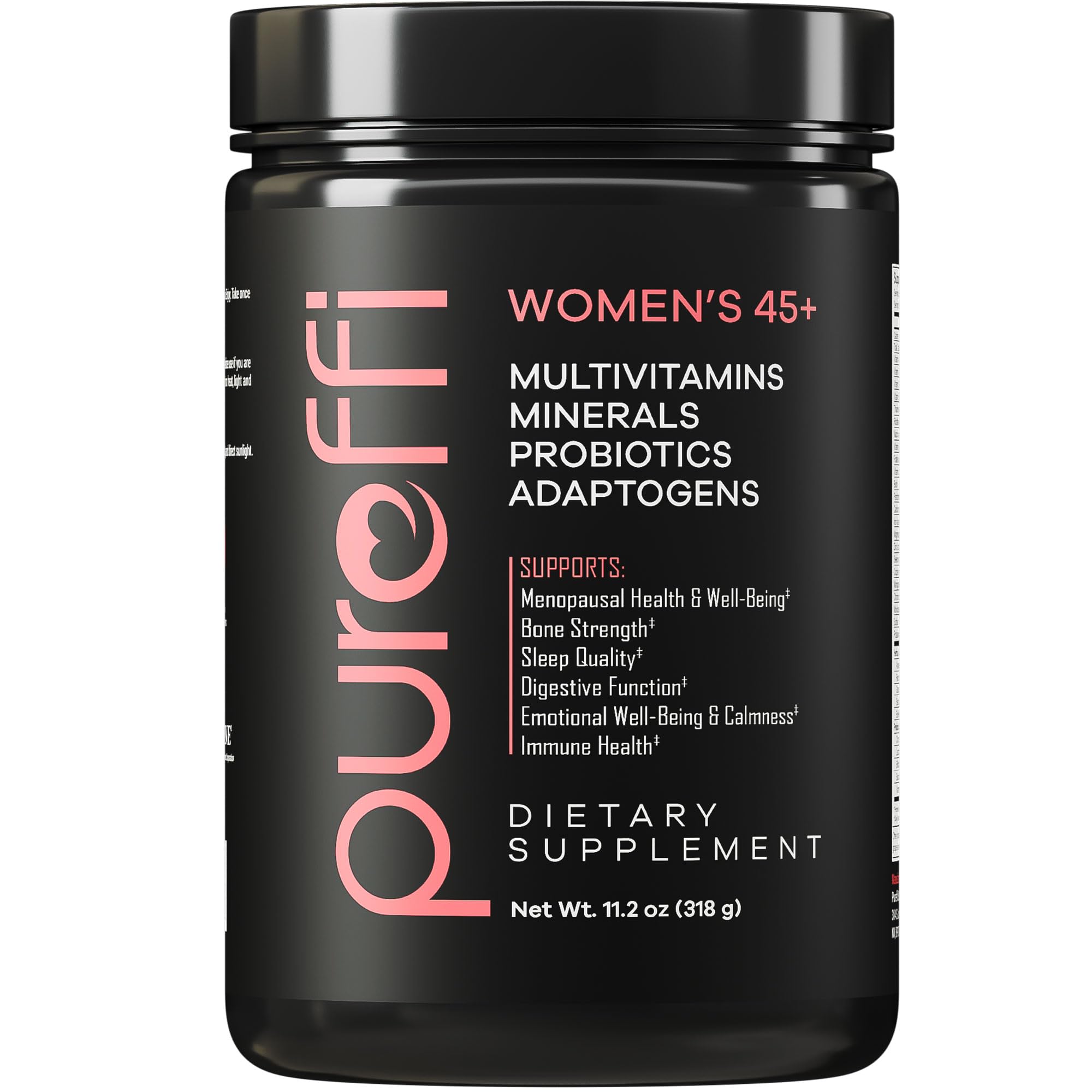 Pureffi Women’s 45+ All-in-One Multivitamin Powder, 33 Ingredients, Menopausal Well-Being Support, Probiotics for Digestive Support Pureffi buy supplements canada