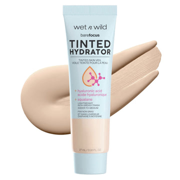 wet n wild Bare Focus Tinted Hydrator Tinted Skin Veil, Lightweight Buildable Coverage with Hyaluronic Acid & Vegan Squalane, Sheer-to-Medium Coverage wet n wild buy supplements canada