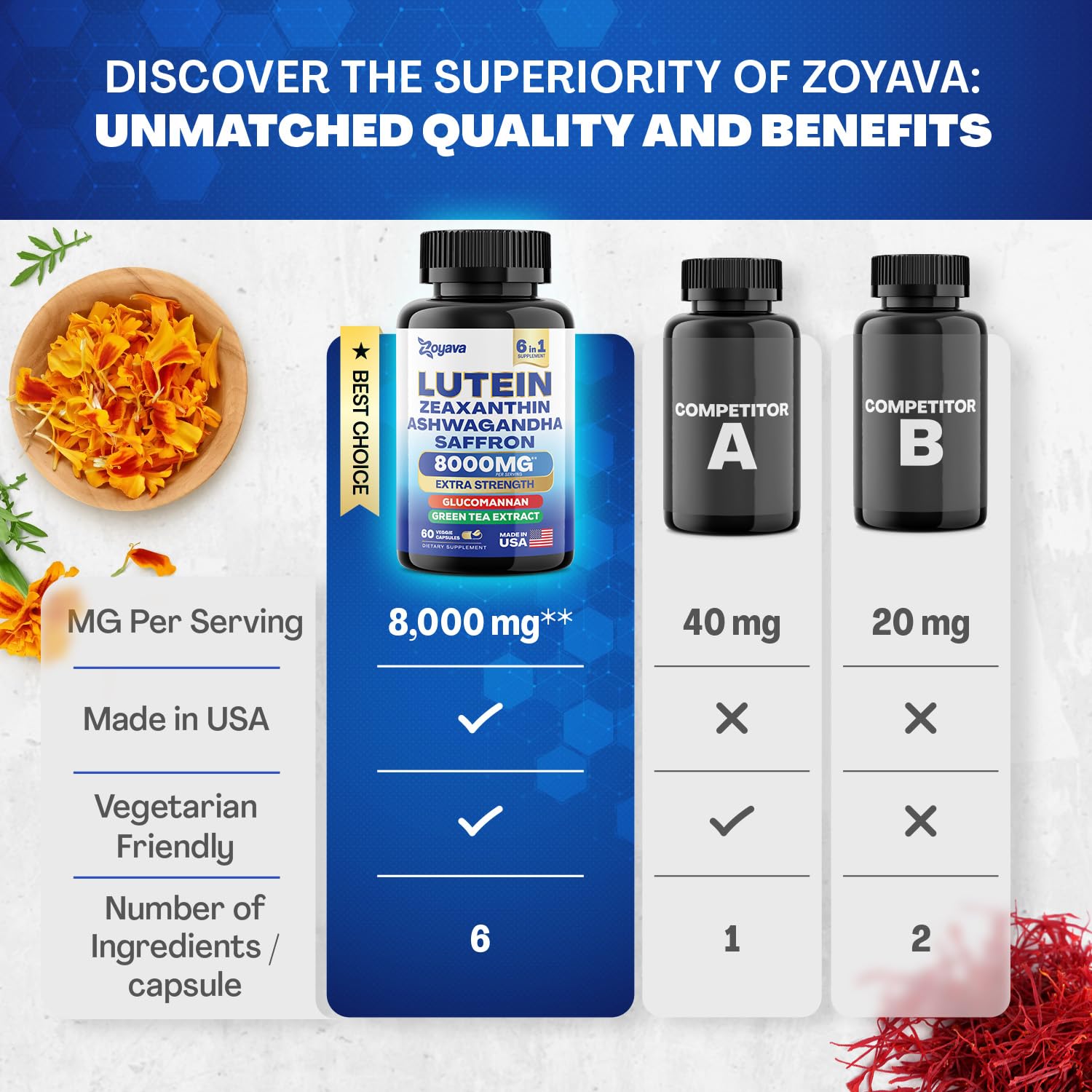 Zoyava Sea Moss 16-in-1 and Lutein 6-in-1 Bundle Zoyava buy supplements canada
