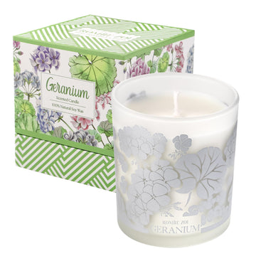 ROMIIE ZOI Scented Candle - Geranium - 6oz Aromatherapy Soy Wax Jar Candle for Home, Gifts for Women ROMIIE ZOI buy supplements canada