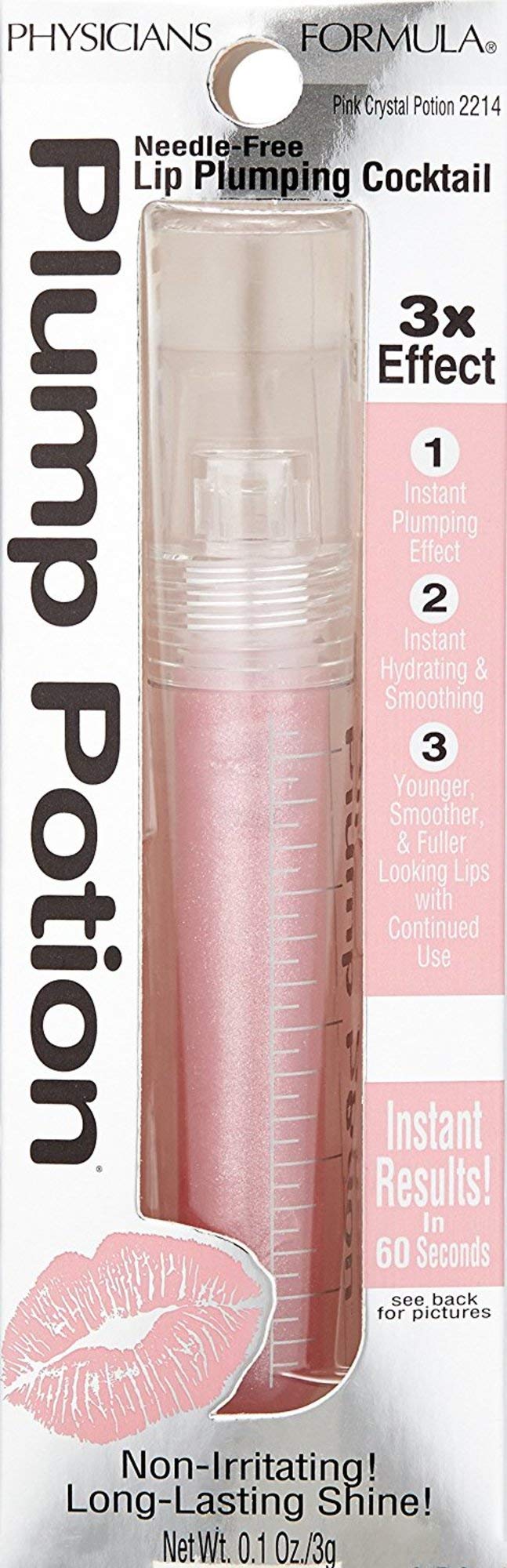 Physicians Formula Plump Potion™ Needle-Free Lip Plumping Cocktail Lip Gloss, Pink Crystal Potion, Hypoallergenic, Fragrance Free, Dermatologist Approved Physicians Formula buy supplements canada