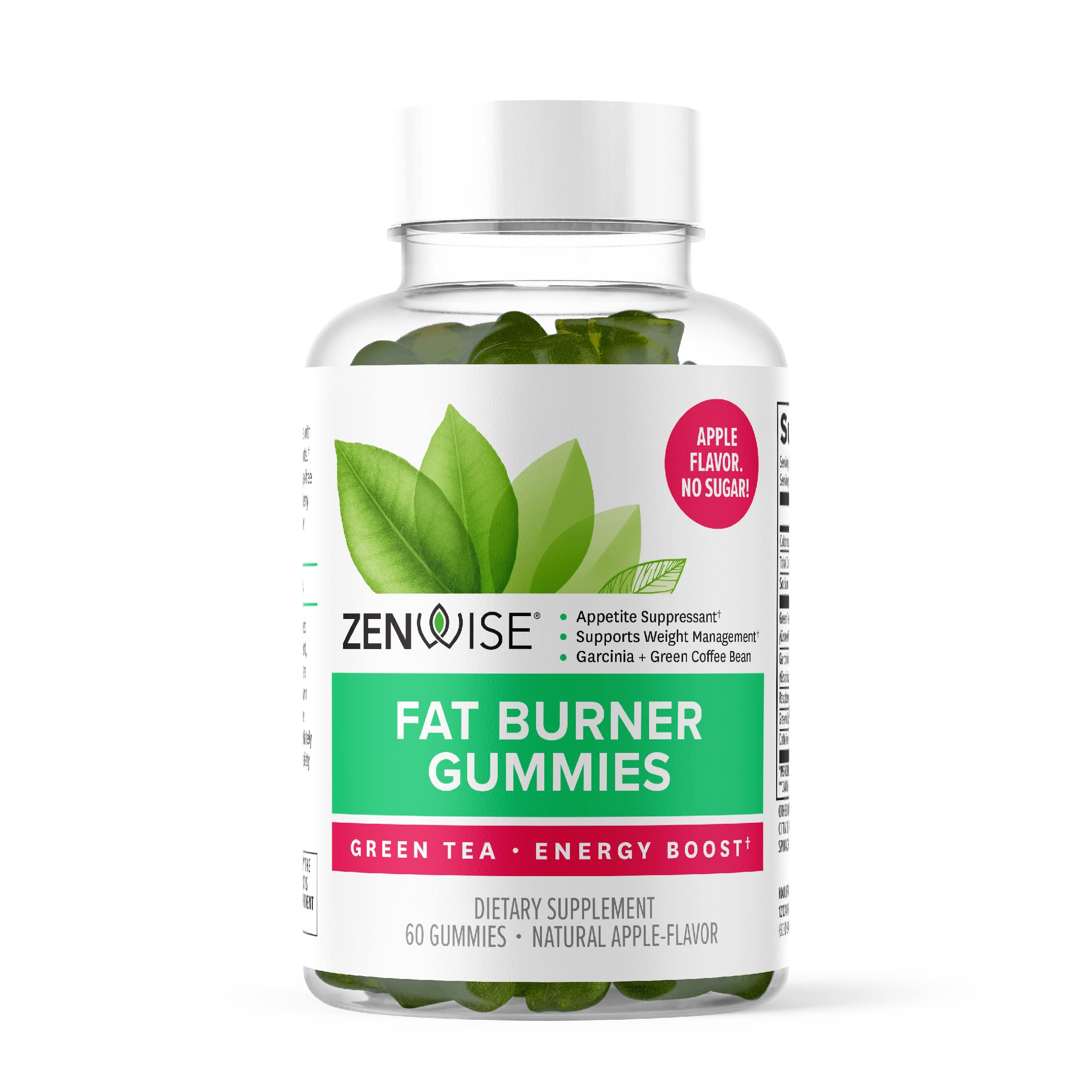 Zenwise Health Fat Burner Gummies - Appetite Suppressant for Weight Loss with Green healthsupps.co.uk buy supplements canada