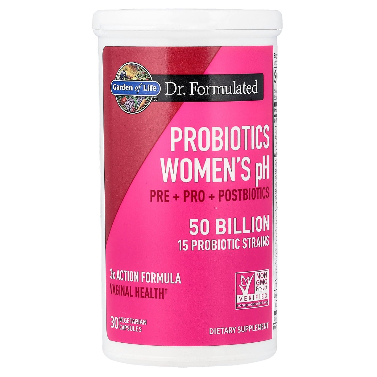 Garden of Life Dr Formulated Once Daily 3-in-1 Complete Prebiotics, Postbiotics & Probiotics for Women, PRE + PRO + POSTBIOTIC Supplement for Women’s Digestive Garden of Life buy supplements canada