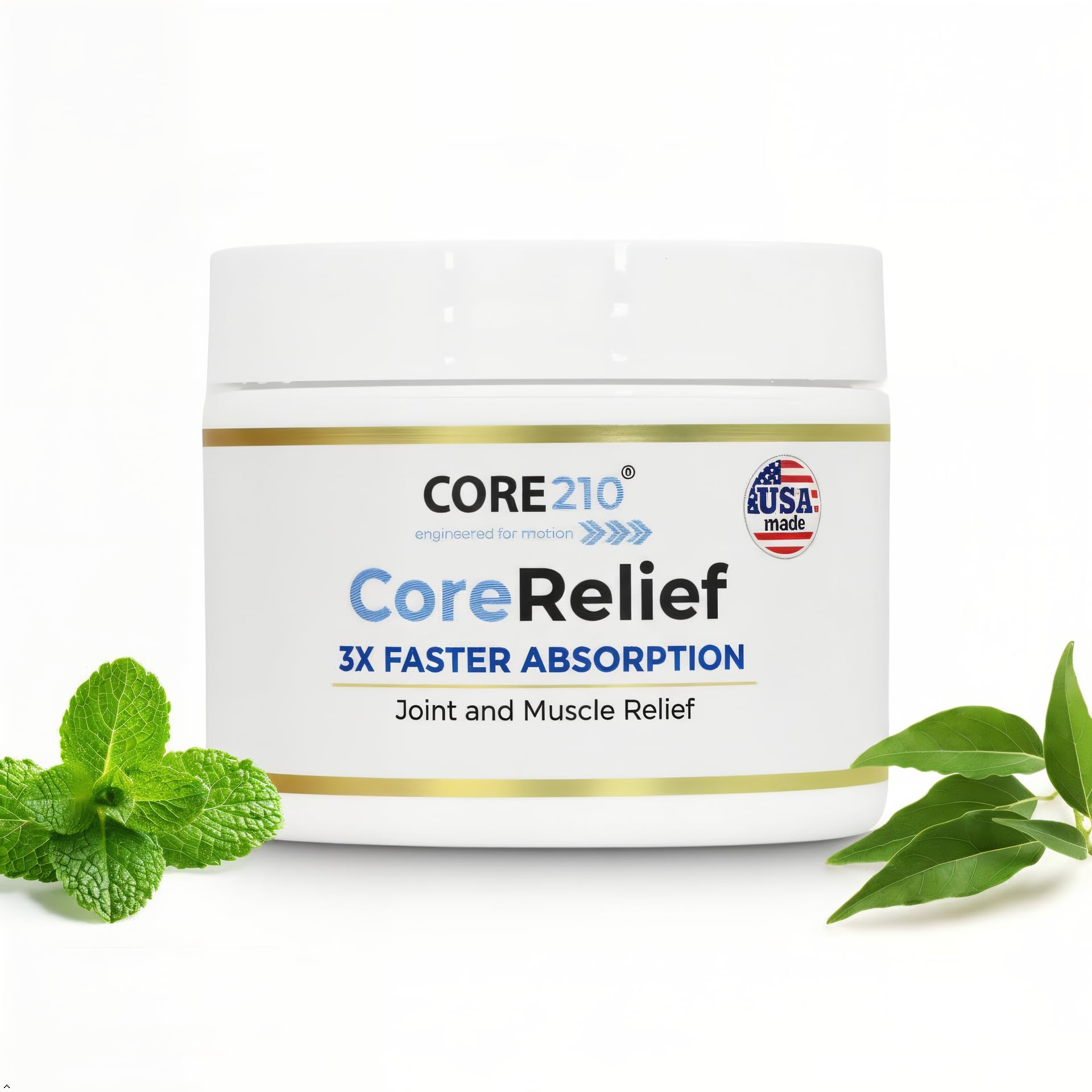 CopperJoint CoreRelief 2oz - Joint Pain Relief Cream for Knee, Neck, Hip, Shoulder & Simple Backache, Arthritis Cream Pain Reliever, Daily Cooling Non-Greasy Menthol Sore Muscle Rub CopperJoint buy supplements canada