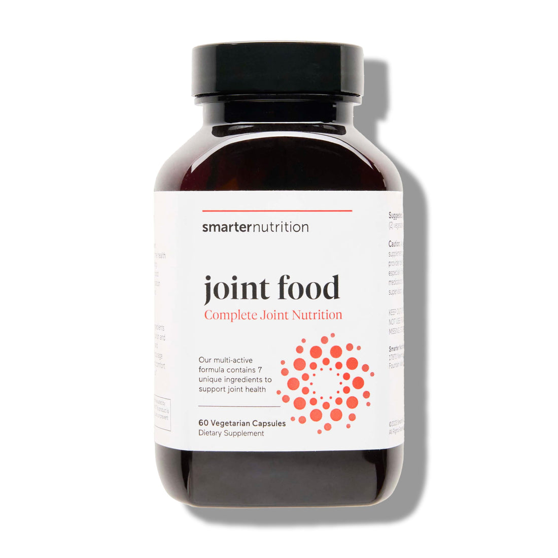 SMARTERNUTRITION Joint Food - Nourishing Support for Joint Comfort, Lubrication, Mobility with Collagen Type II, CMO, Lipase, MSM, Vitamin C, Turmeric, Bromelain - 60 Count - 30-Day Supply SMARTERNUTRITION buy supplements canada