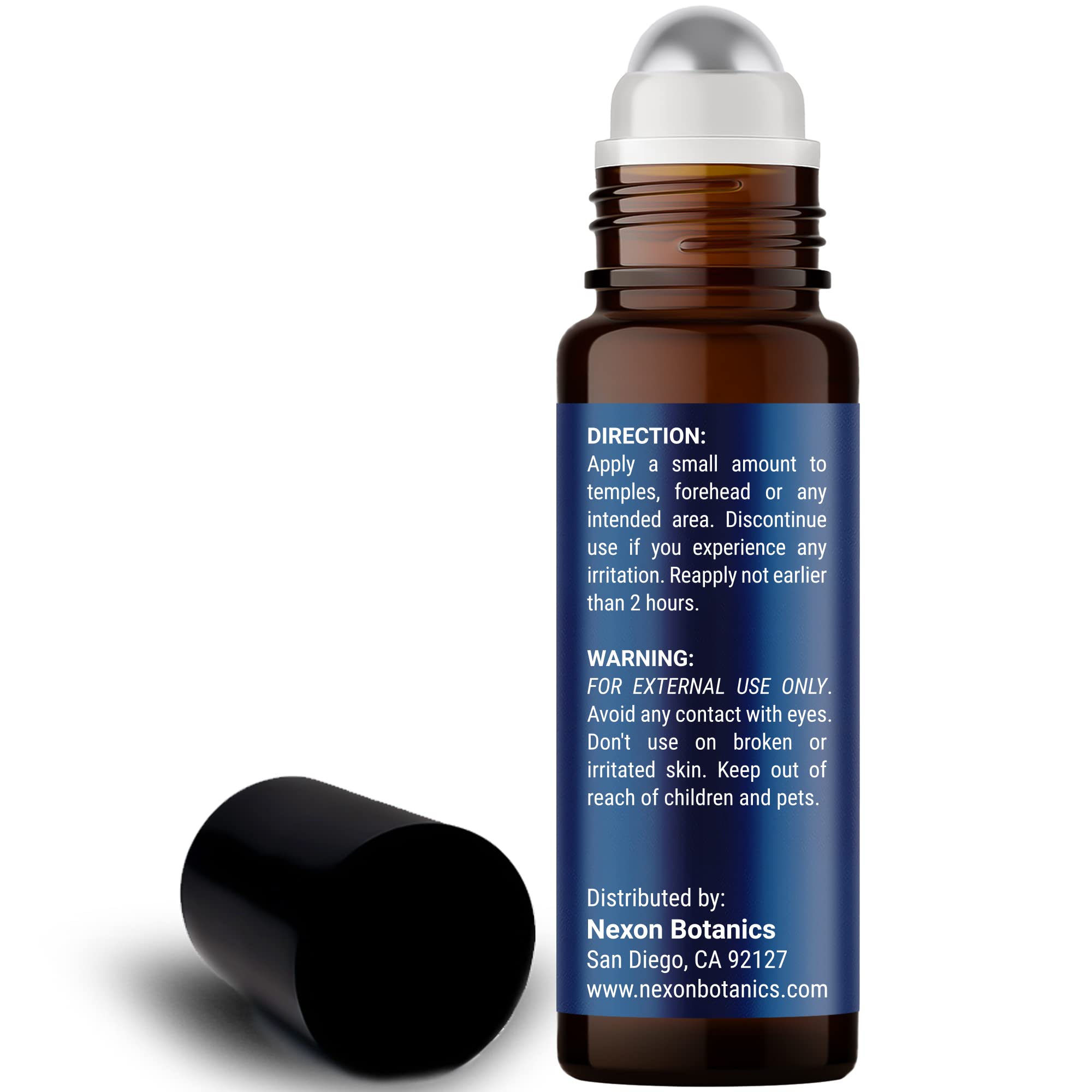 Zen Sleep Essential Oil Roll On 10ml - Roll On Sleep Essential Oil - Roll On Essential Oils Sleep - Serenity Nexon Botanics buy supplements canada