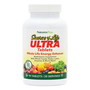 NaturesPlus Ultra Source of Life Multivitamin - 90 Tablets - Supports Immune Health, Energy & Overall Well-Being - with Lutein & Vitamin D3 Aus Healthcare buy supplements canada