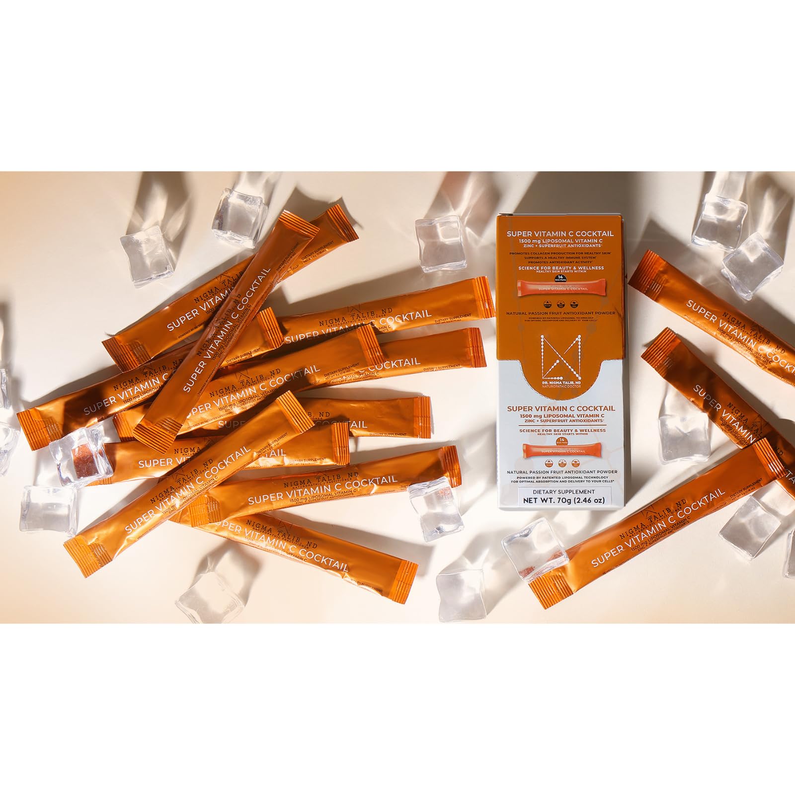 DR. NIGMA Super Vitamin C Cocktail Powder | Science-Based Beauty and Wellness | Powerful Combo of Vital Nutrients to Support Optimal Health and Vitality | 14 Servings | 2.46 oz DR. NIGMA buy supplements canada