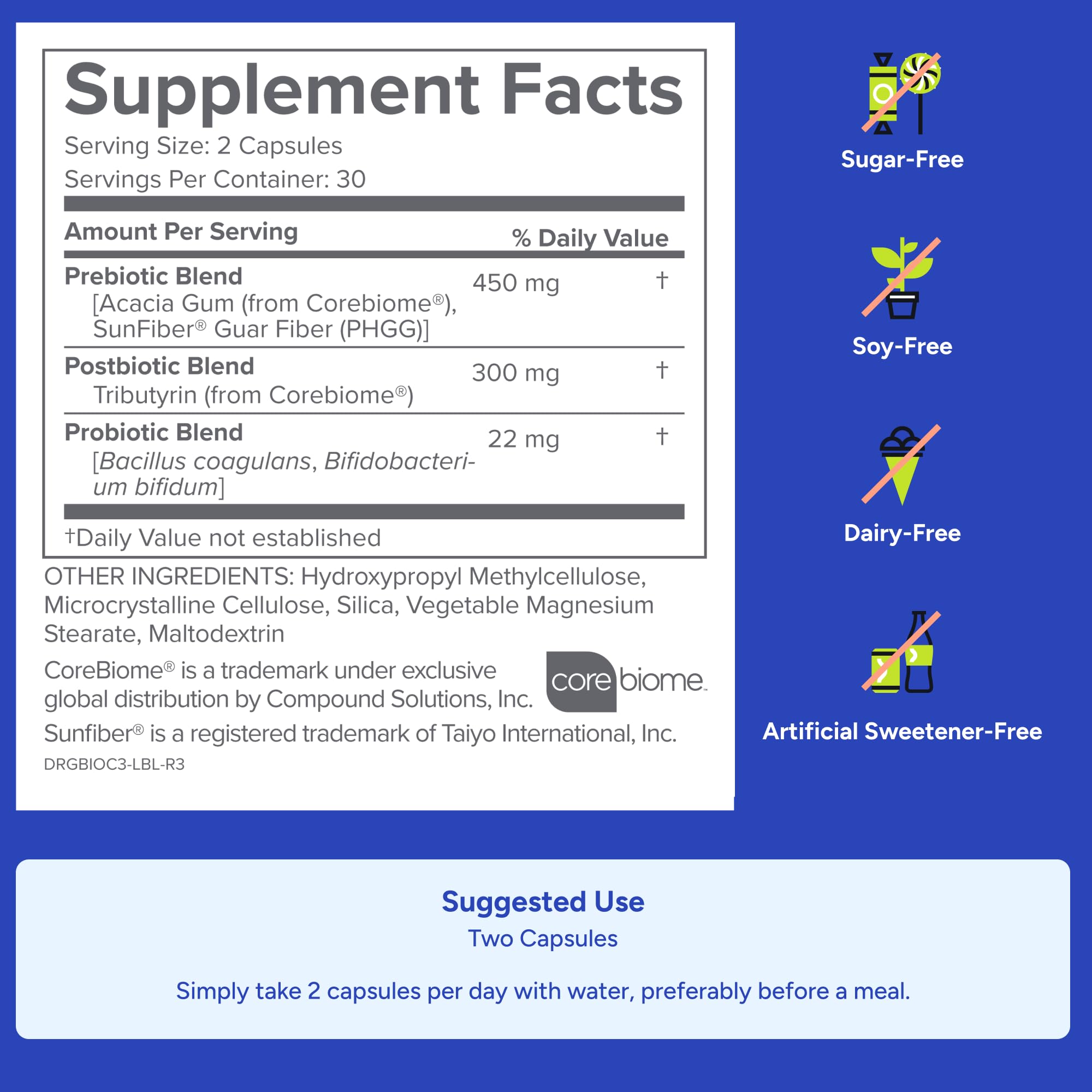 Gundry MD® Bio Complete 3, 3-in-1 Probiotics for Gut Health, Probiotic Supplements for Digestion, Supplement Supporting Bloating, Gas, Food Cravings Gundry MD buy supplements canada