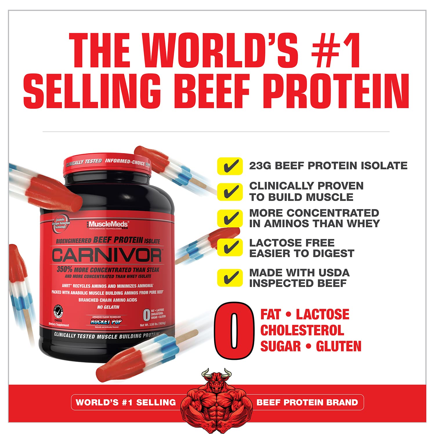 MuscleMeds CARNIVOR Beef Protein Isolate Powder, Muscle Building, Recovery, Lactose MuscleMeds buy supplements canada