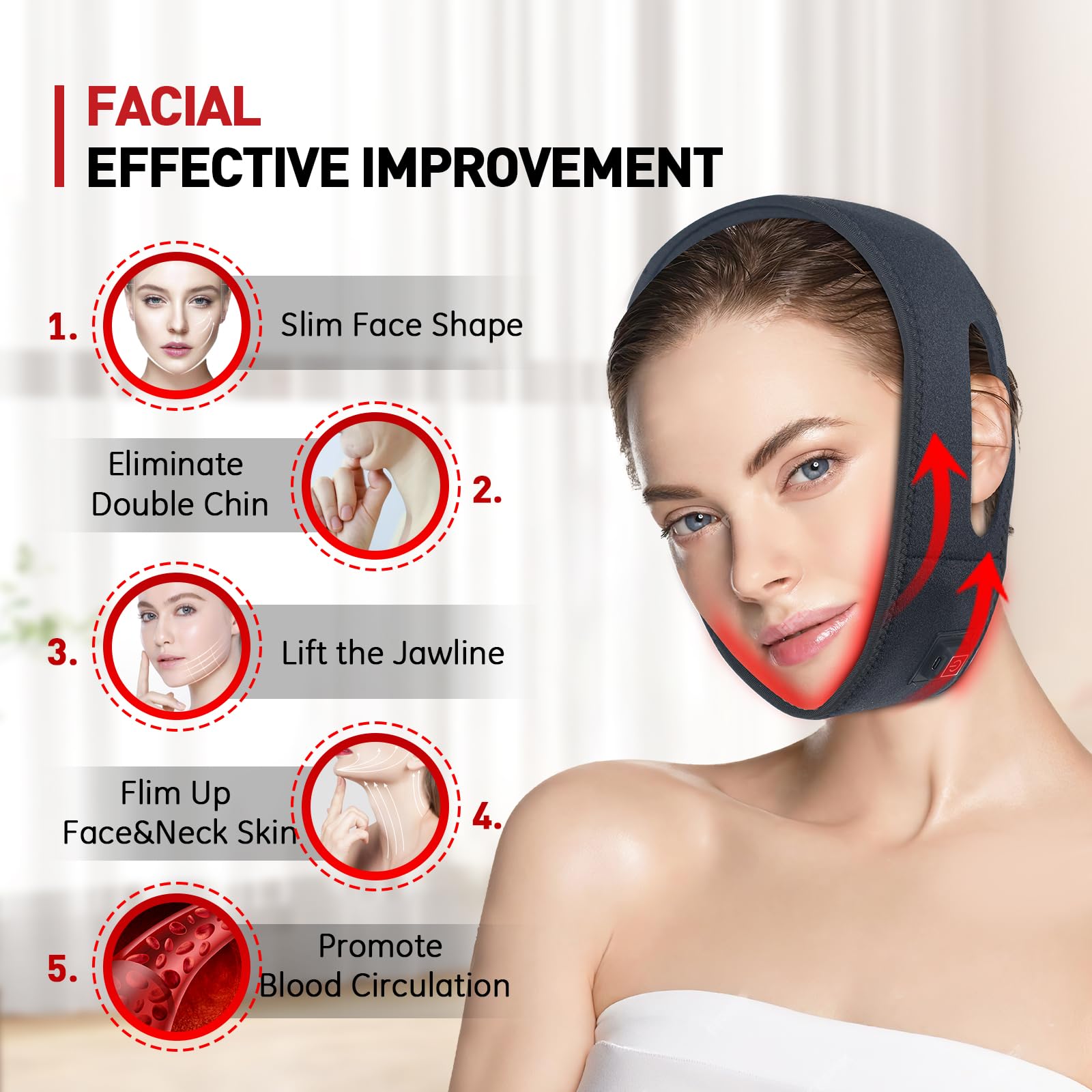 Rikimxin Red Light Therapy for Neck, 660nm Red Light and 850nm Near Infrared Light Therapy Pad Rikimxin buy supplements canada