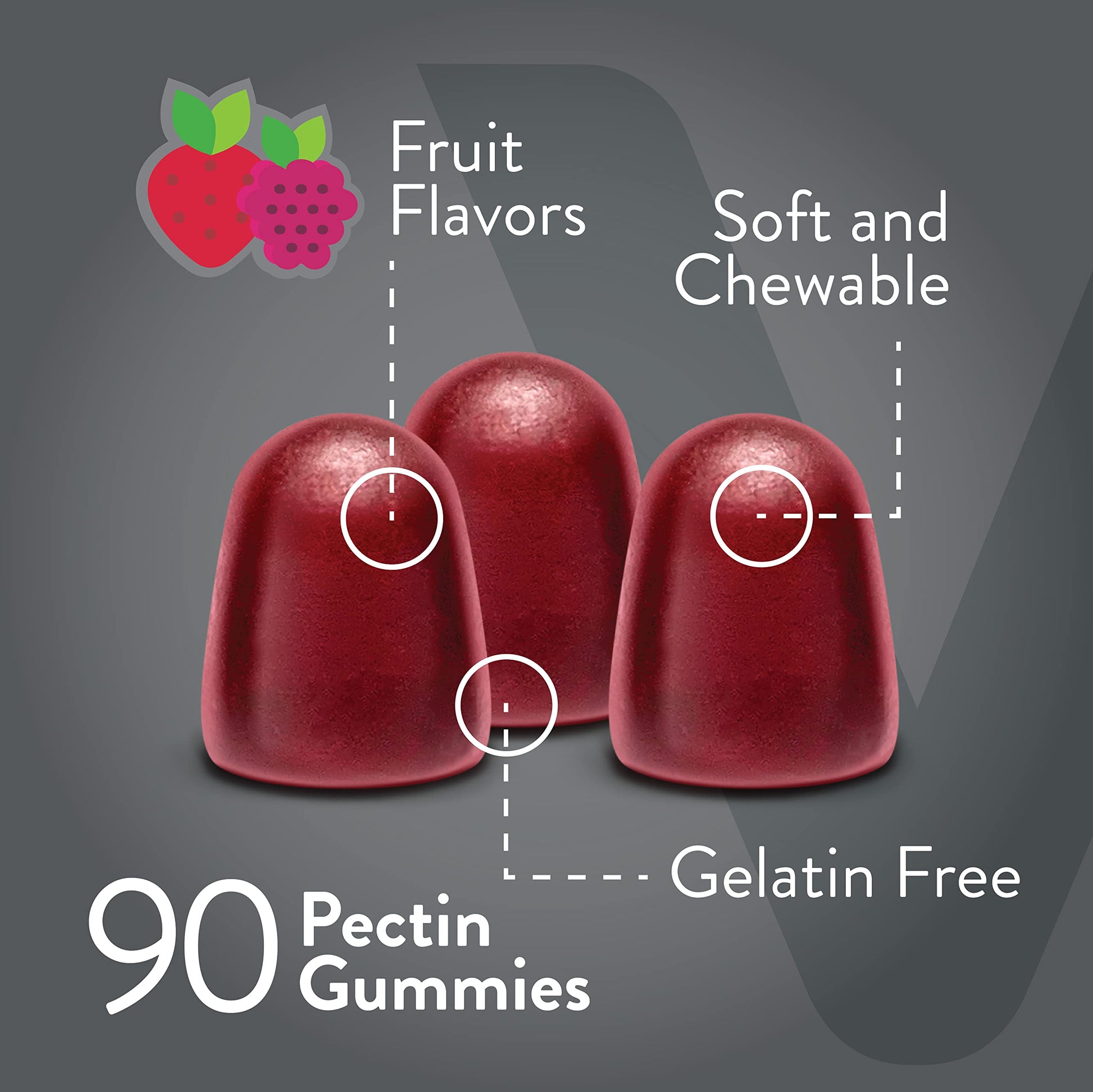 Prebiotic Fiber Gummies 7G Extra Strength [Zero Sugar Added] Digestive Heath Regularity Viteey buy supplements canada