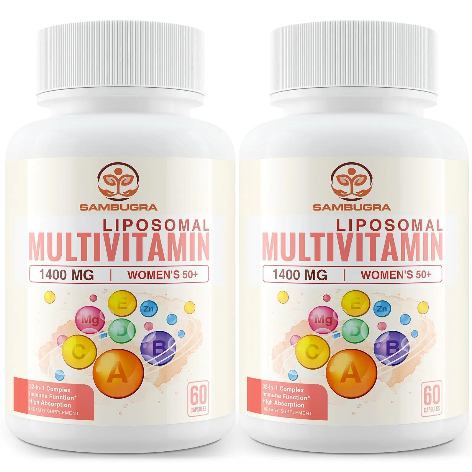 Sambugra Liposomal Multivitamin for Women 50+ - Women Daily Multivitamin with 32 Ingredients, CoQ10, Vitamins C, B, D, E Sambugra buy supplements canada