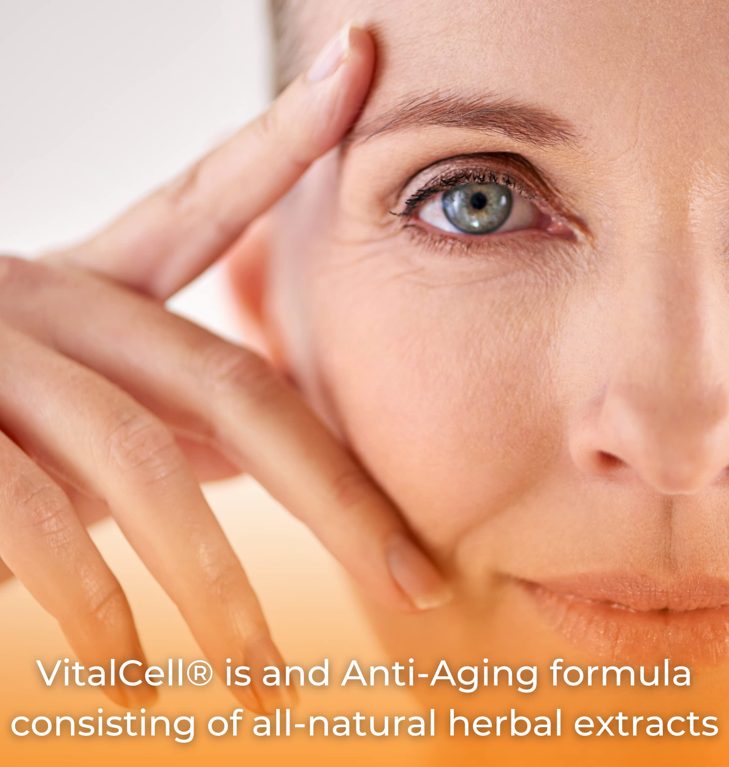 Vital Cell Natural Anti-Aging Supplement for Men and Women, Supporting Circulation and Healthy Organ Function (180 Vegetarian Capsules) Tango buy supplements canada