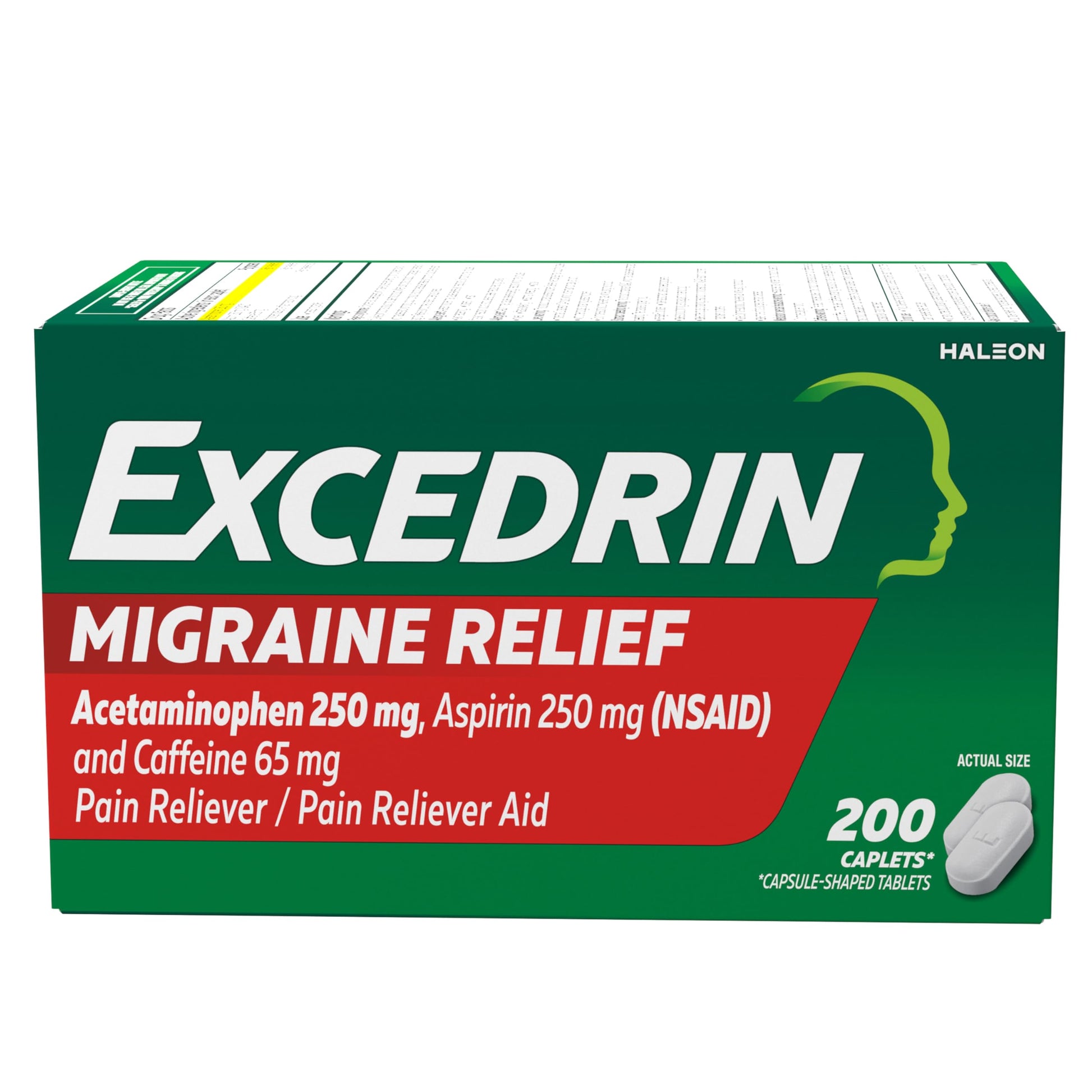 Excedrin Migraine Relief Caplets to Alleviate Migraine Symptoms - 200 Count Excedrin buy supplements canada