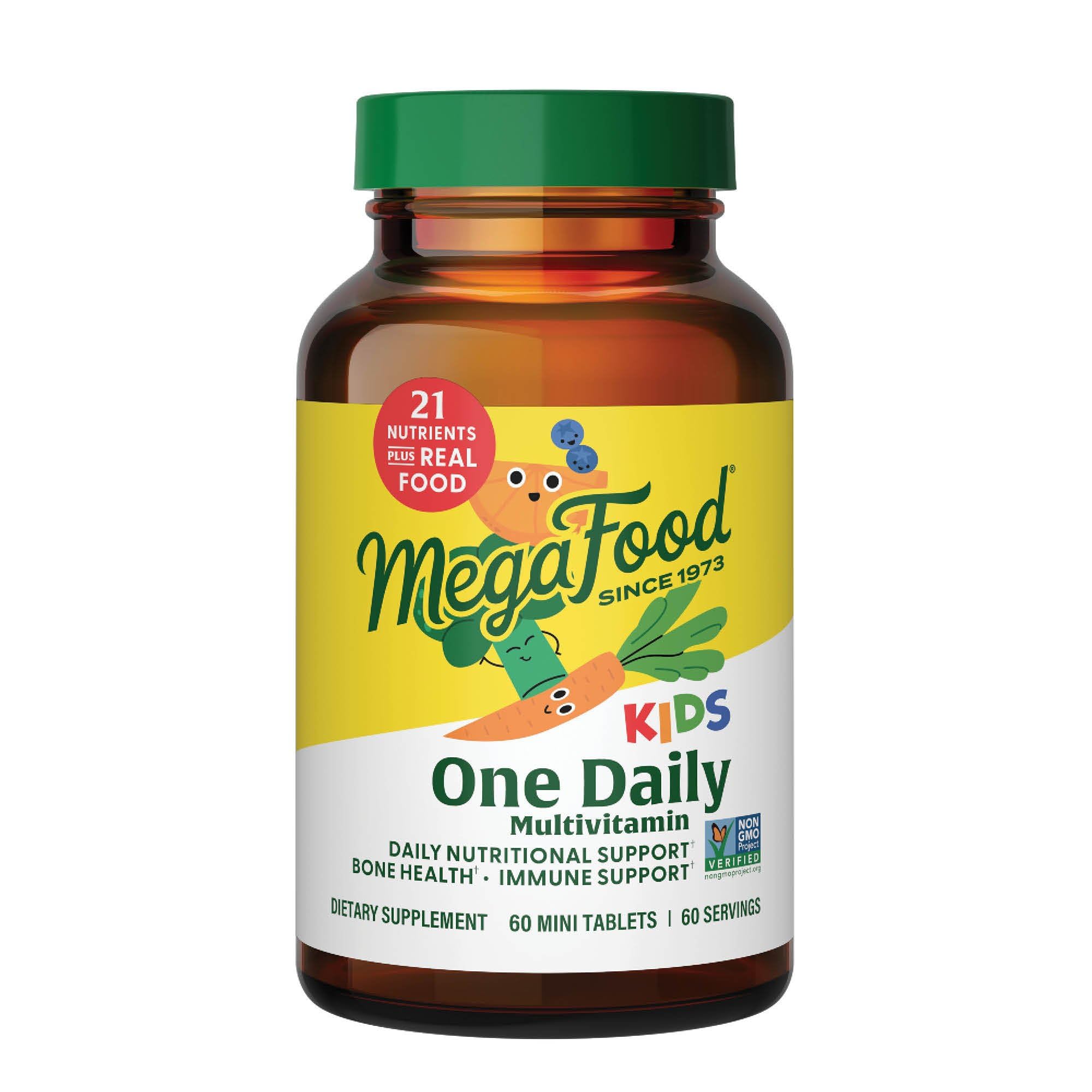 MegaFood Kids One Daily Multivitamin - Convenient Mini Multivitamin for Kids - with Zinc, Vitamins C, B & D MegaFood buy supplements canada