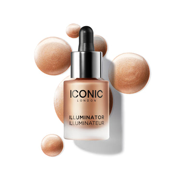 ICONIC LONDON Illuminator | Liquid Highlighting Drops for a Radiant Glow, Cruelty-Free, Vegan Makeup, Original (Champagne Shimmer) 0.45 Fl oz ICONIC LONDON buy supplements canada