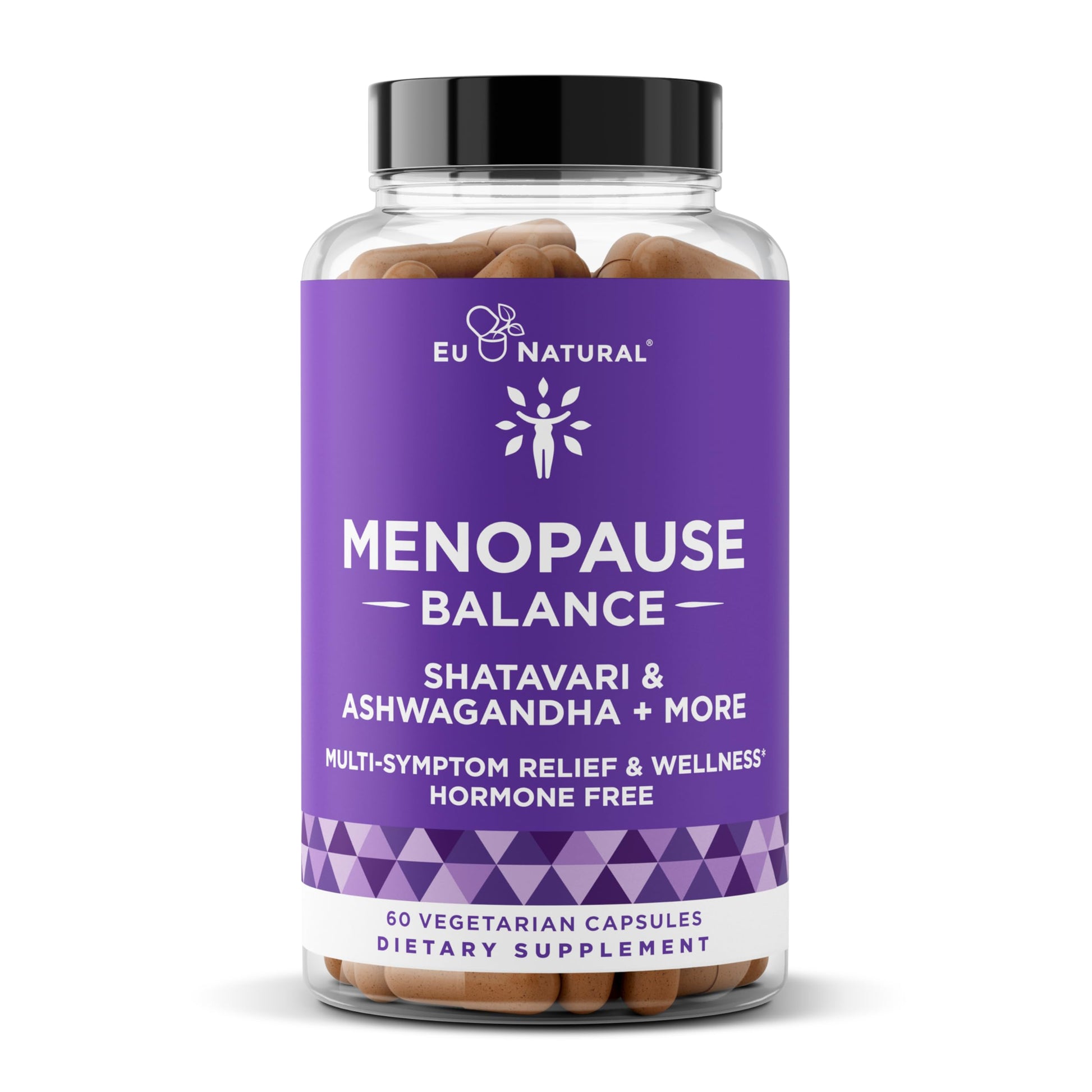 Premium Menopause Supplement for Women – Menopause Balance with Shatavari, Ashwagandha, L-Theanine & Holy Basil – Holistic Multi-Symptom Menopause Support & Hot Flash Relief – 60 Vegetarian Capsules Eu Natural buy supplements canada