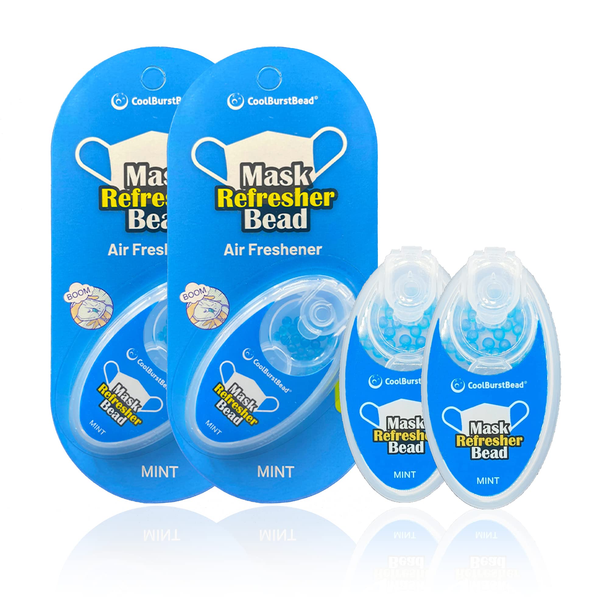 CoolBurstBead Face Mask Refresher, Long-Lasting & Strong Refreshing Fragrance, 4-Pack CoolBurstBead buy supplements canada