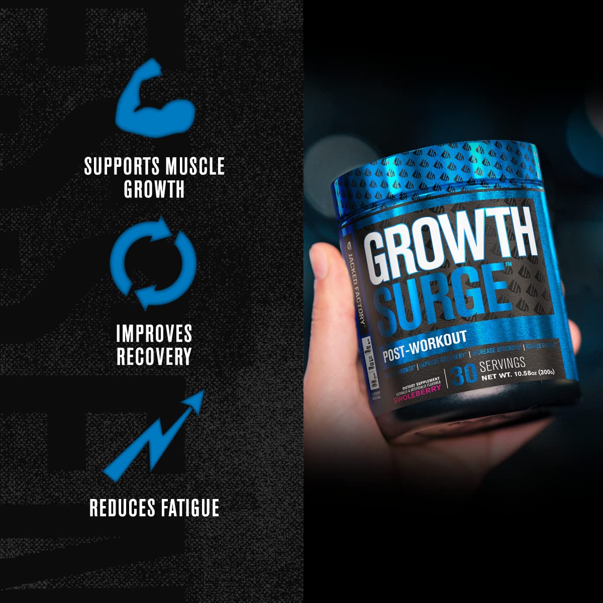 Jacked Factory N.O. XT Nitric Oxide Supplement, Growth Surge Post Workout Muscle Jacked Factory buy supplements canada