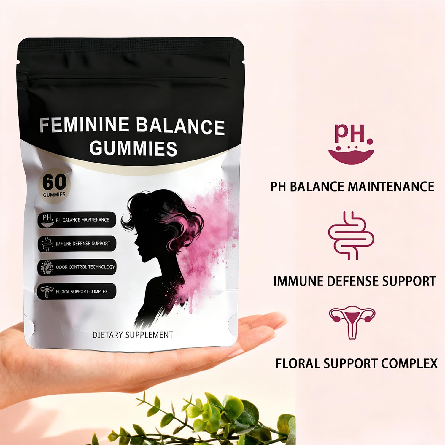 Pineapple Feminine Balance Gummies with Probiotics | Support for pH Balance & Freshness | Daily Intimate Wellness Support | Sugar-Free, Vegan | 60 Count (2) Nuora Balance buy supplements canada