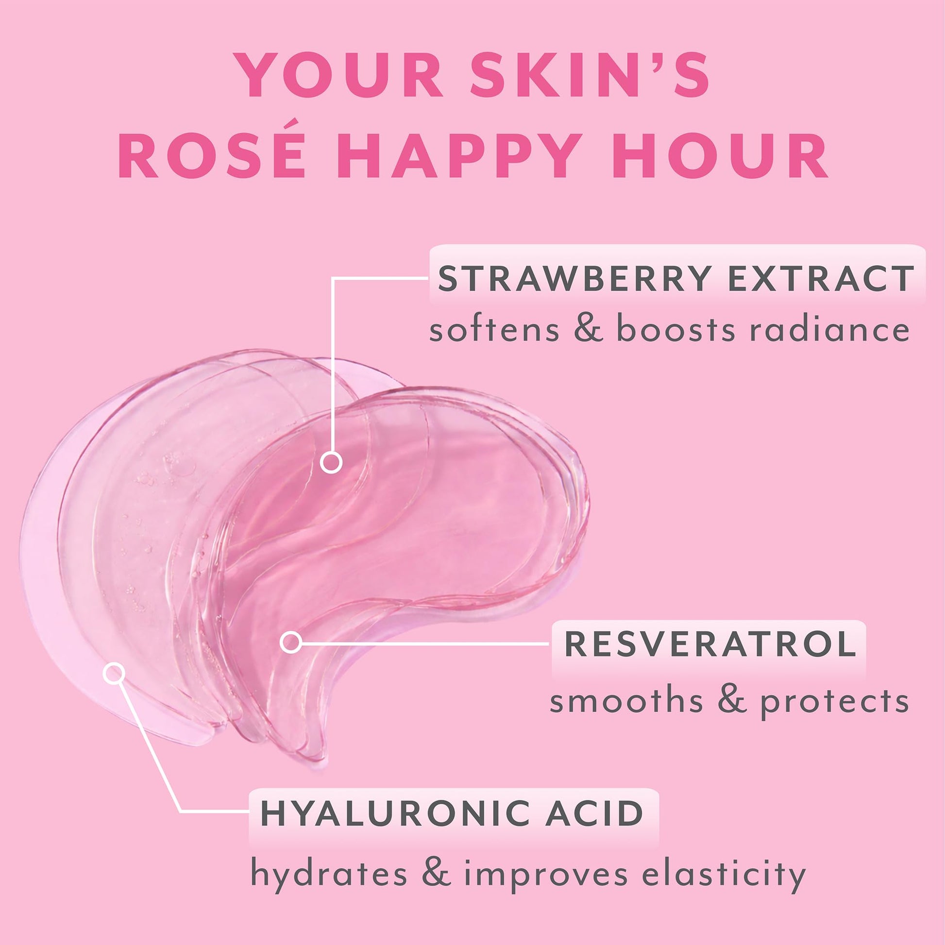 Patchology Serve Chilled Rosé Hydrating Under Eye Patches – Hyaluronic Acid & Antioxidant-Infused Eye Masks to Reduce Dark Circles Patchology buy supplements canada