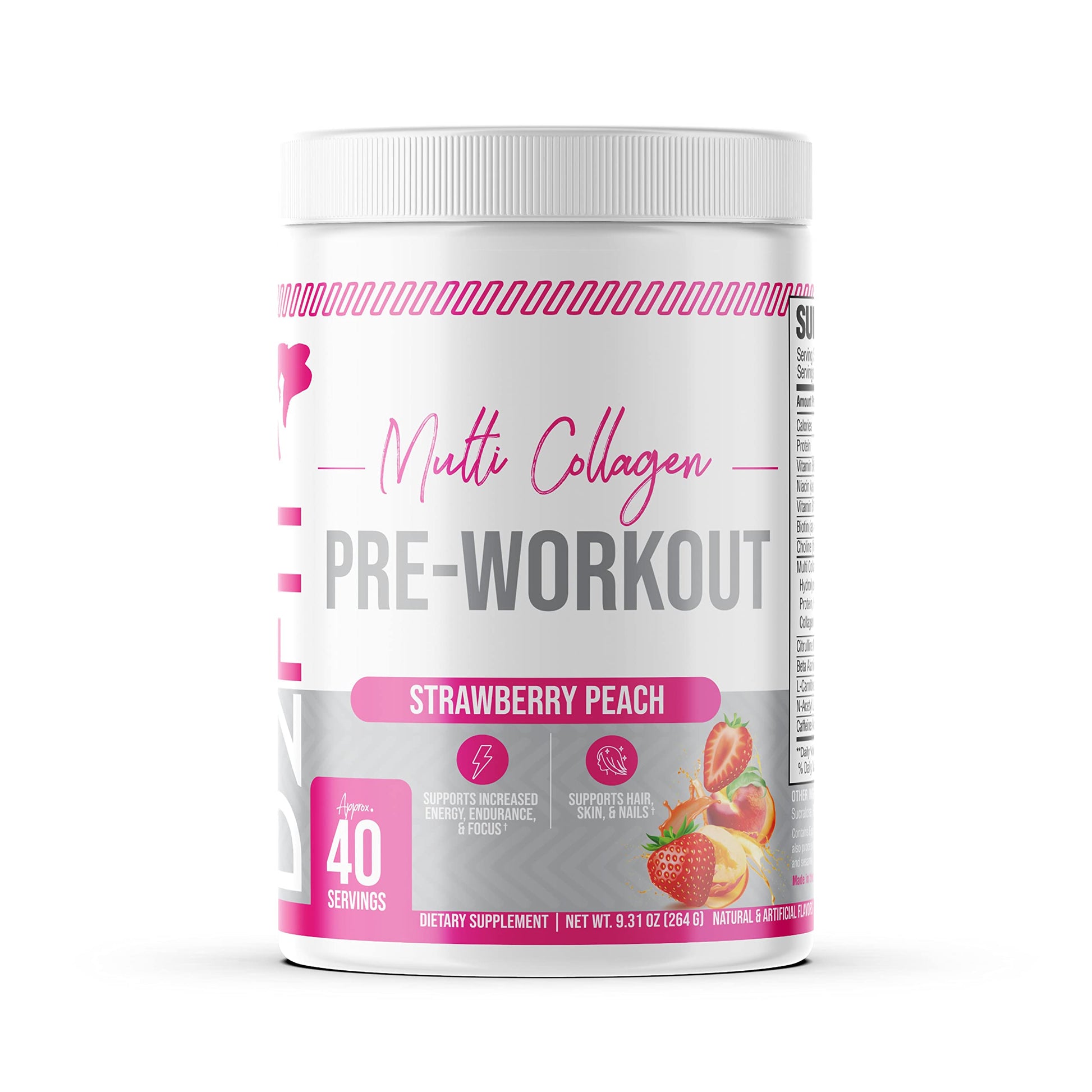 D2Fit (by Jessica Bass Women’s Pre Workout Multi Collagen (2.5g) + Biotin (150mcg) D2Fit buy supplements canada