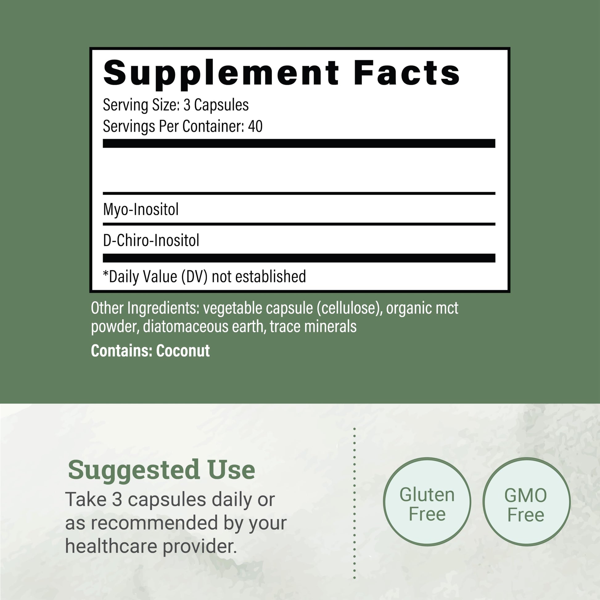 Earth Harmony Myo-Inositol & D-Chiro Inositol Supplement for Women, Ovarian & Hormone Balance for Women - Supports Normal Cycles, Fertility Supplement (120 Capsules) Earth Harmony Naturals buy supplements canada