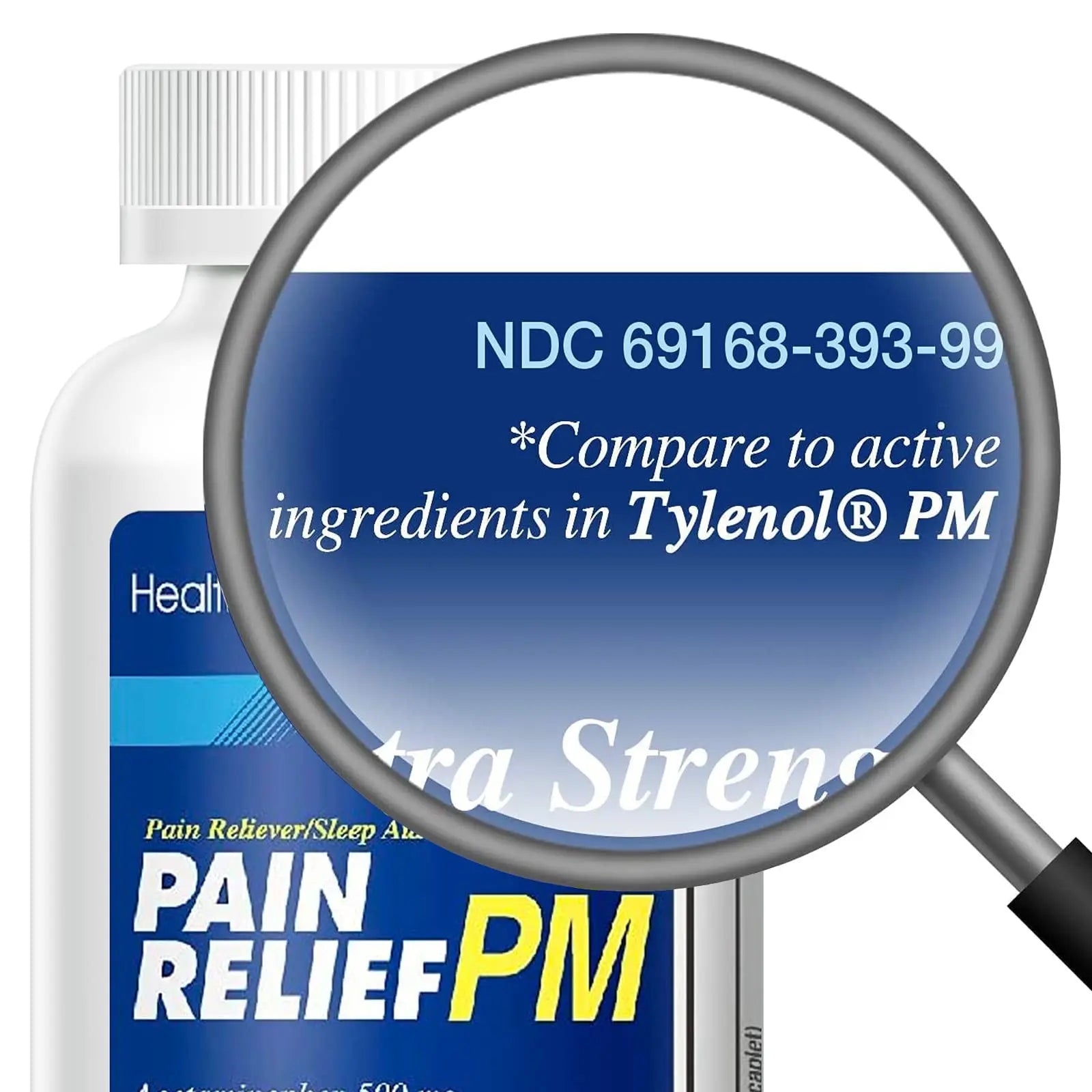 HealthA2Z® Extra Strength Pain Relief PM| Acetaminophen 500mg | Diphenhydramine 25mg | Pain Reliever & Nighttime Sleep Aid | (365 Count (Pack of 1)) HealthA2Z buy supplements canada