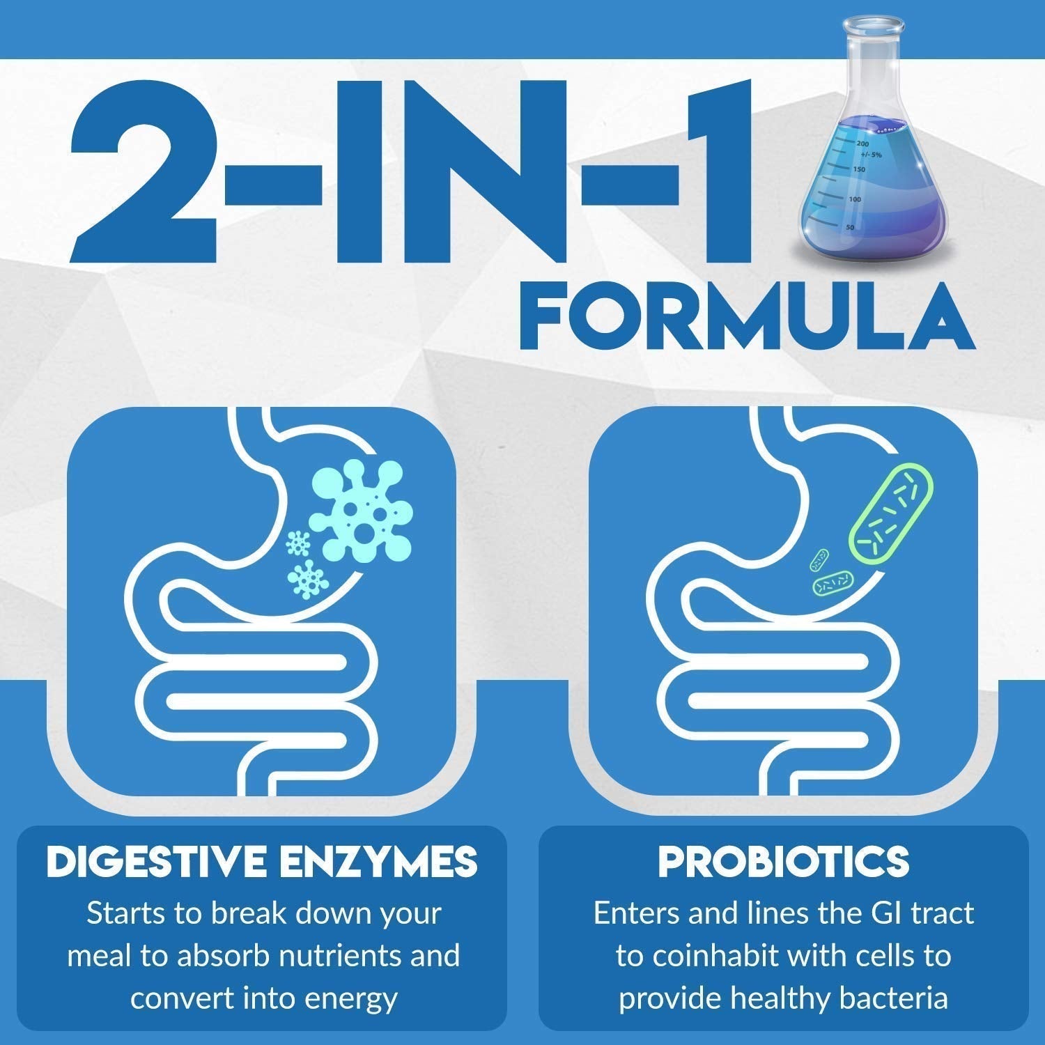 Instant Digest Complete 2-in-1 Probiotic Digestive Enzymes, 60 Capsules Instant Brands buy supplements canada