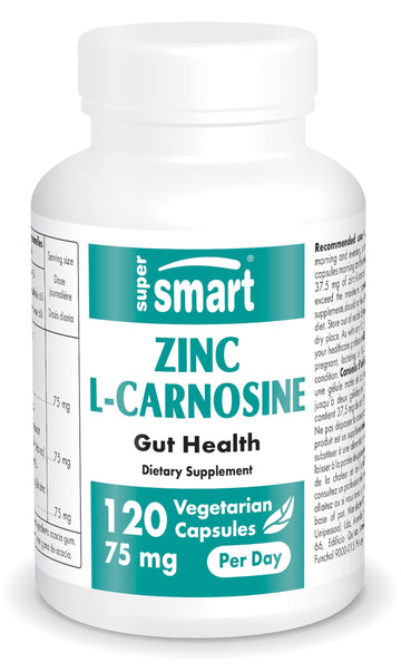 SuperSmart - Zinc L-Carnosine 75mg per Day (Well-Tolerated) - Zinc Carnosine Supplemen Supersmart buy supplements canada