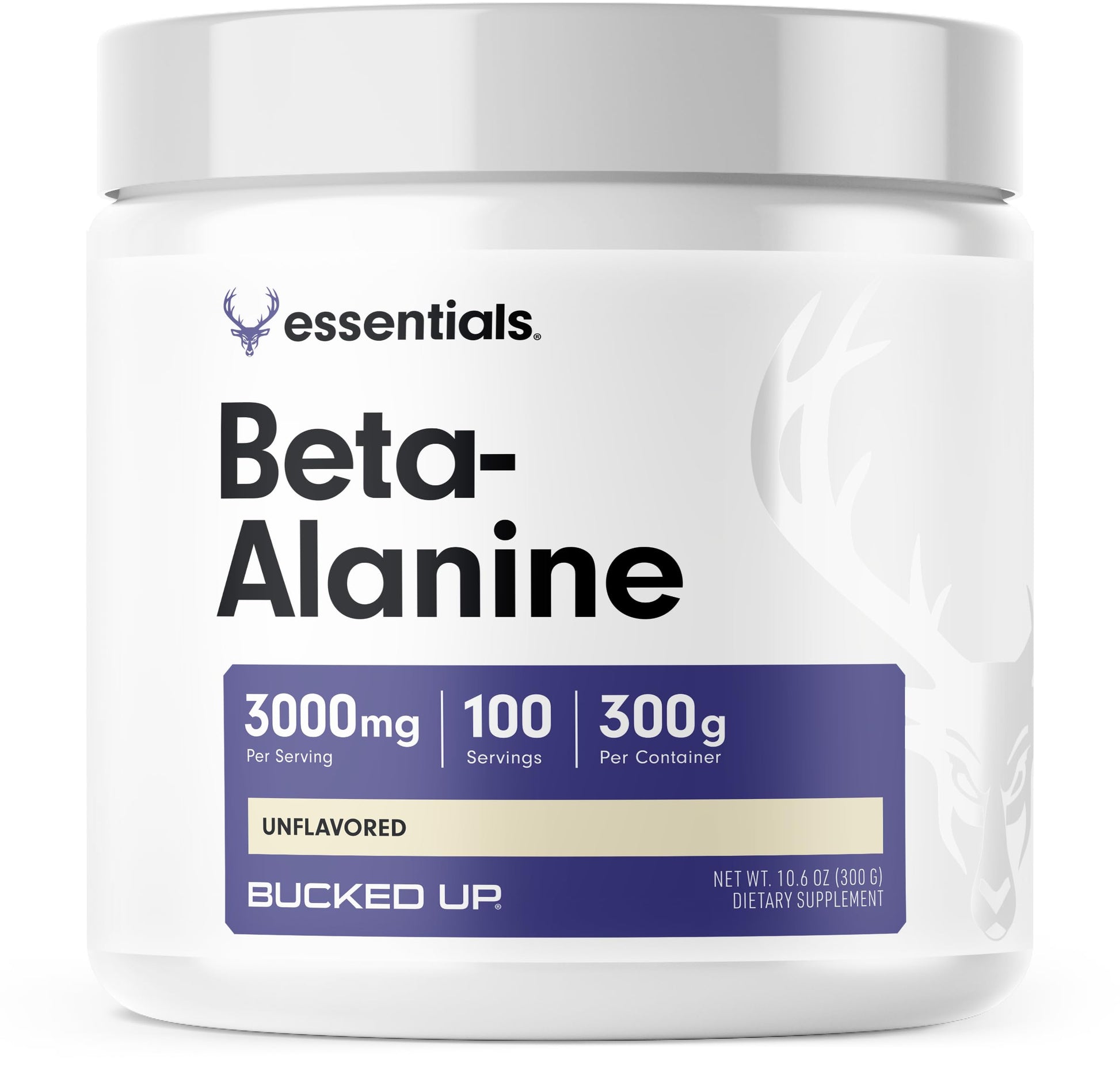 Bucked Up Beta Alanine 300mg Powder, Non-GMO, Gluten-Free, Unflavored (100 Servings) Bucked Up buy supplements canada