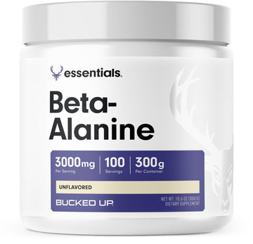 Bucked Up Beta Alanine 300mg Powder, Non-GMO, Gluten-Free, Unflavored (100 Servings) Bucked Up buy supplements canada