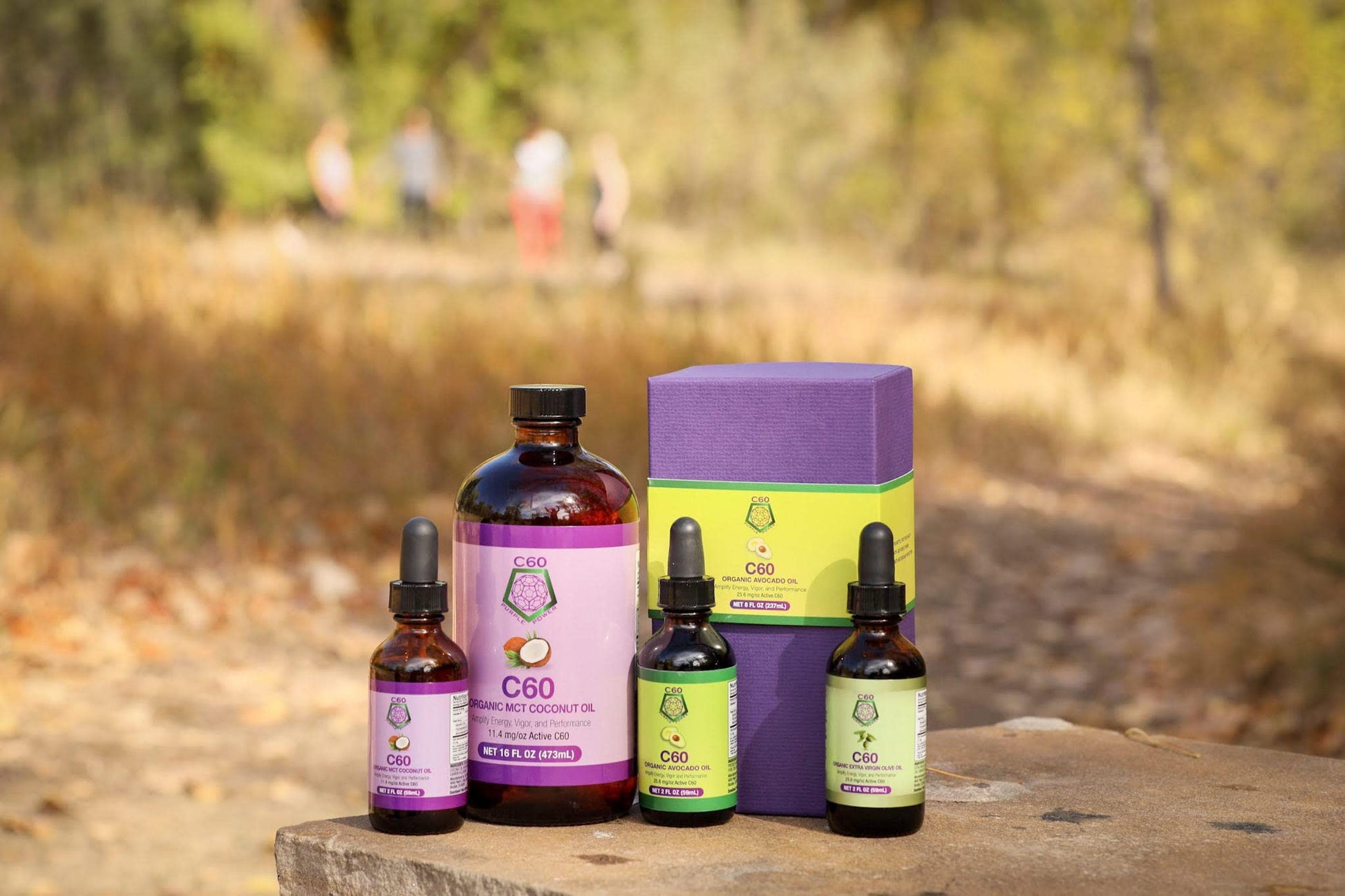 C60 Power C60 in Organic Avocado Oil - Natural Wellness & Antioxidant Support for Men & Women, 99.99% Pure Carbon Fullerenes, Promotes Energy, Mental Clarity, & Stamina - 4 fl oz Bottle C60 Purple Power buy supplements canada