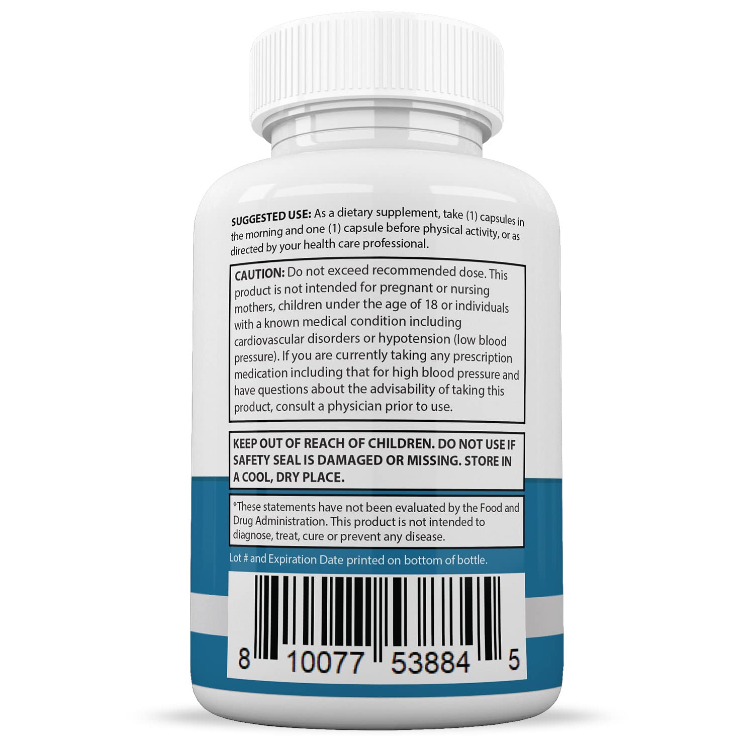 Justified Laboratories (5 Pack) Glucotrust Max 1295MG Formula Supplement Pills 300 cap Justified Laboratories buy supplements canada