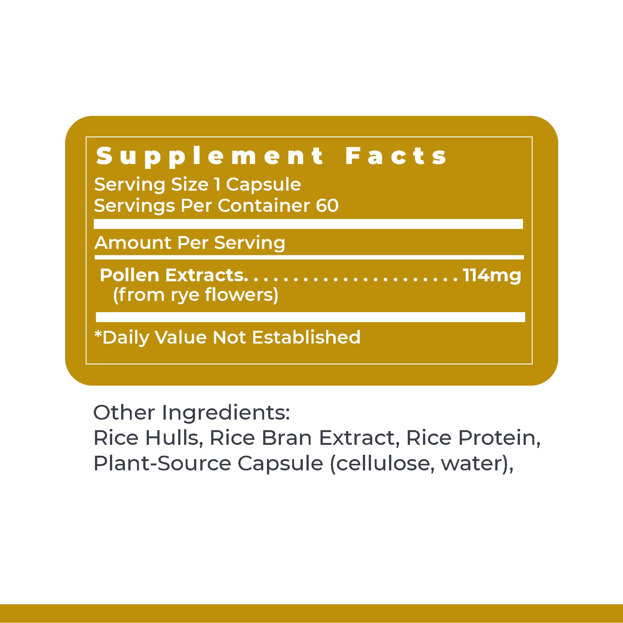 Premier Research Labs UltraPollen - Bee Pollen Supplement, Rye Pollen Extract, Prostate Health, Bee Pollen Extract from Rye Flower with Amino Acids, Supplement for Men & Women- 45 Vegetarian Capsules Premier Research Labs buy supplements canada