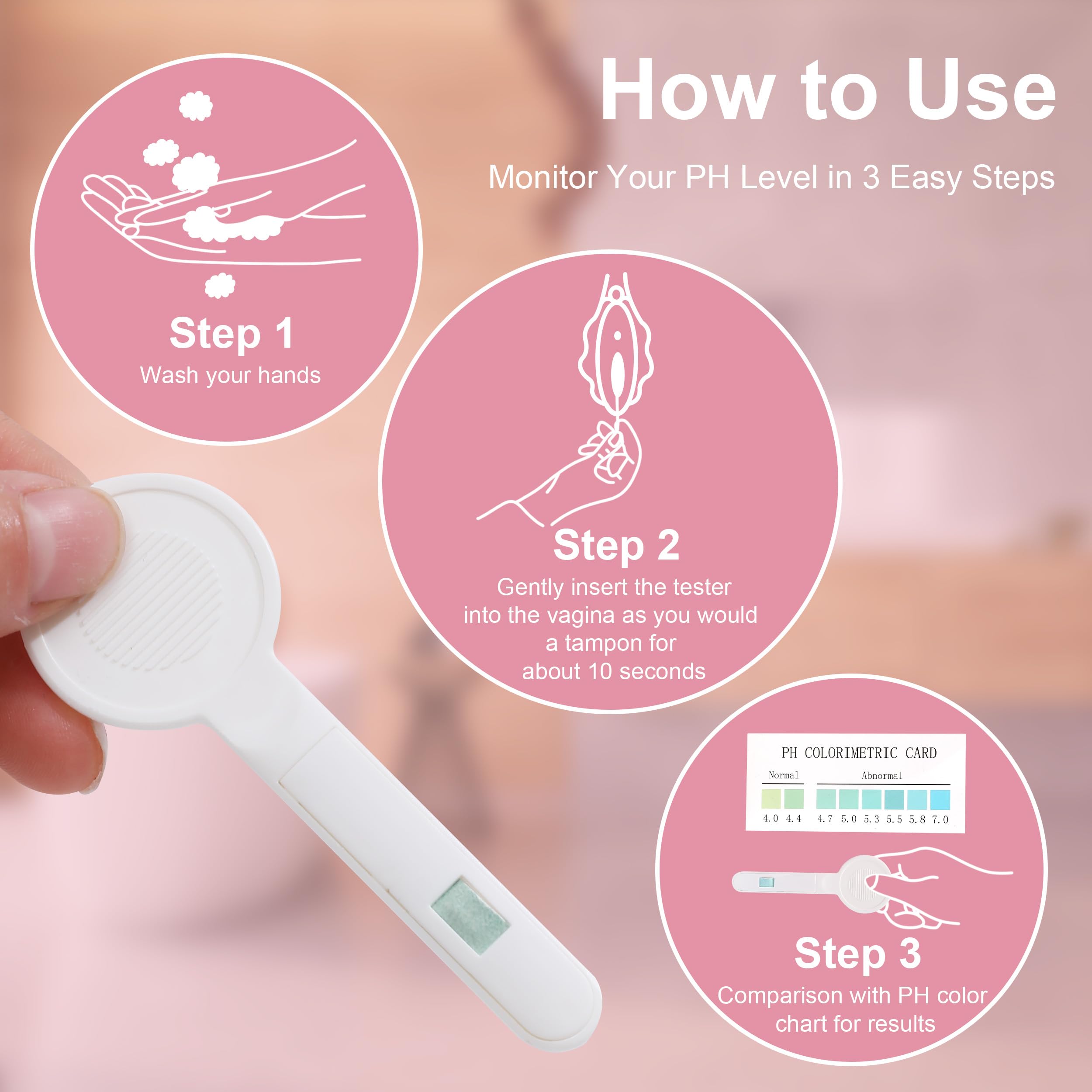 T TESTAHEAD Vaginal pH Test Strips, Feminine Health Vaginal pH Test Strips Kits T TESTAHEAD buy supplements canada